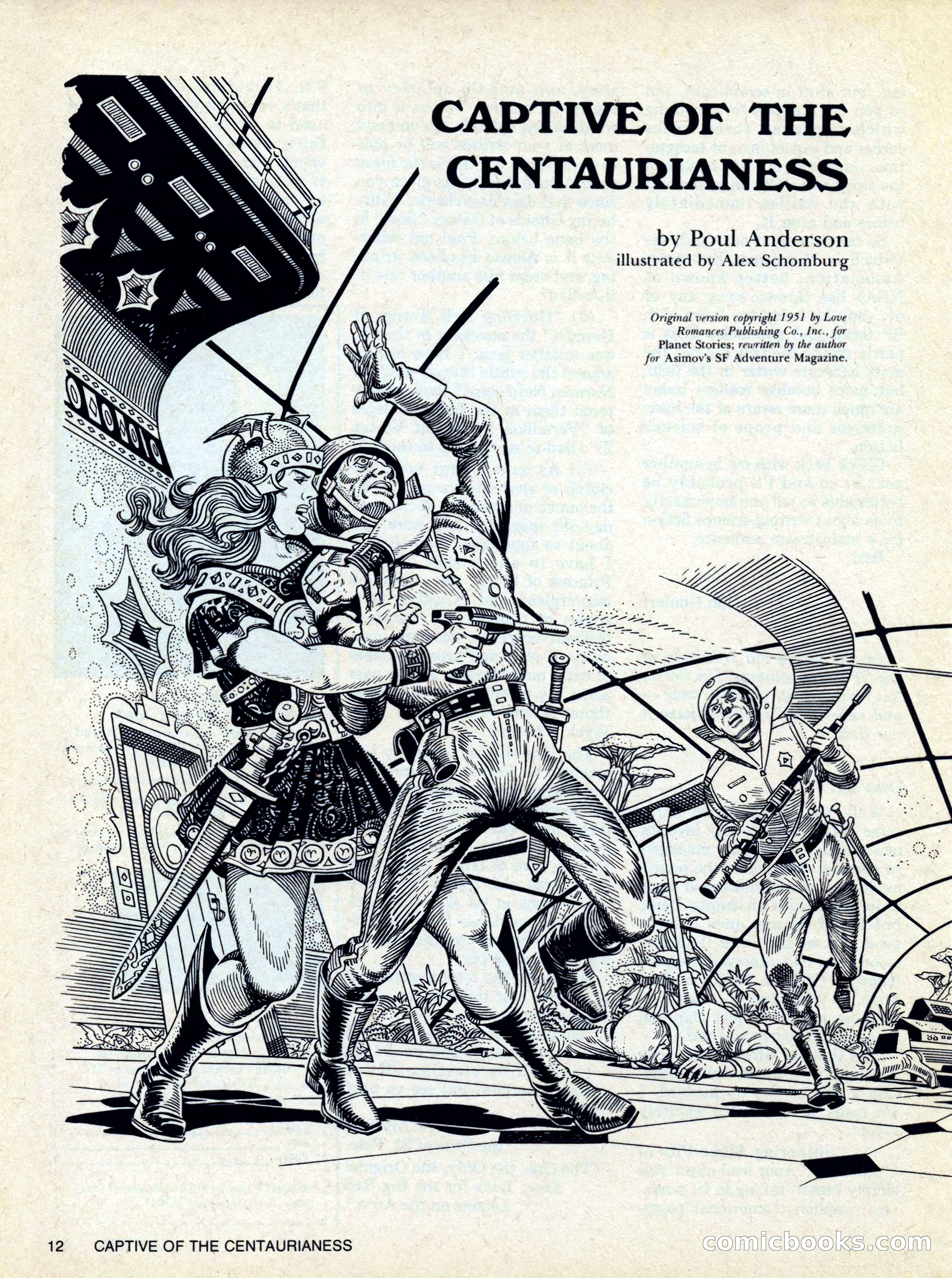 Asimov's SF Adventure Magazine, Fall 1978 — page 12 of 120