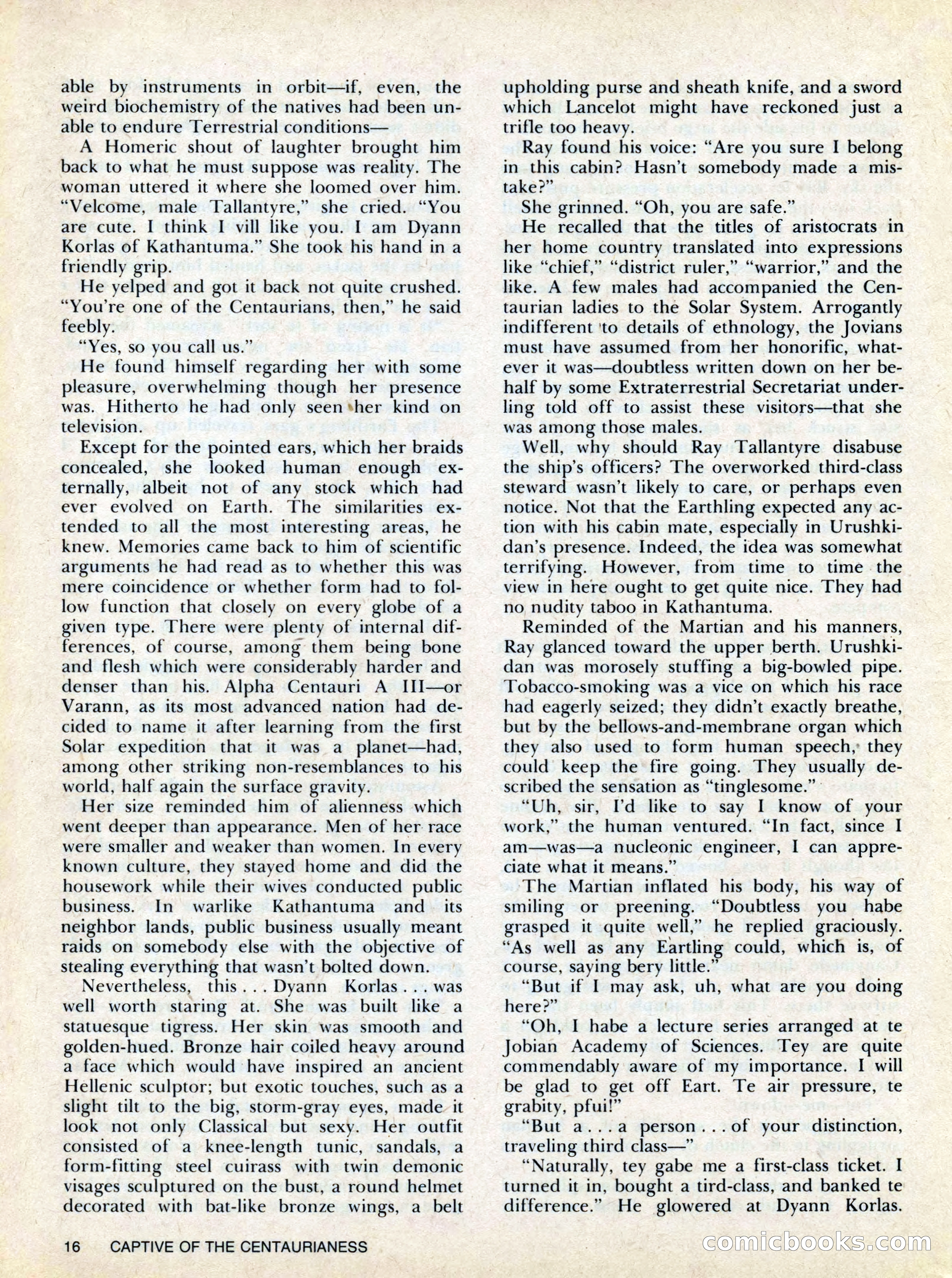 Asimov's SF Adventure Magazine, Fall 1978 — page 16 of 120