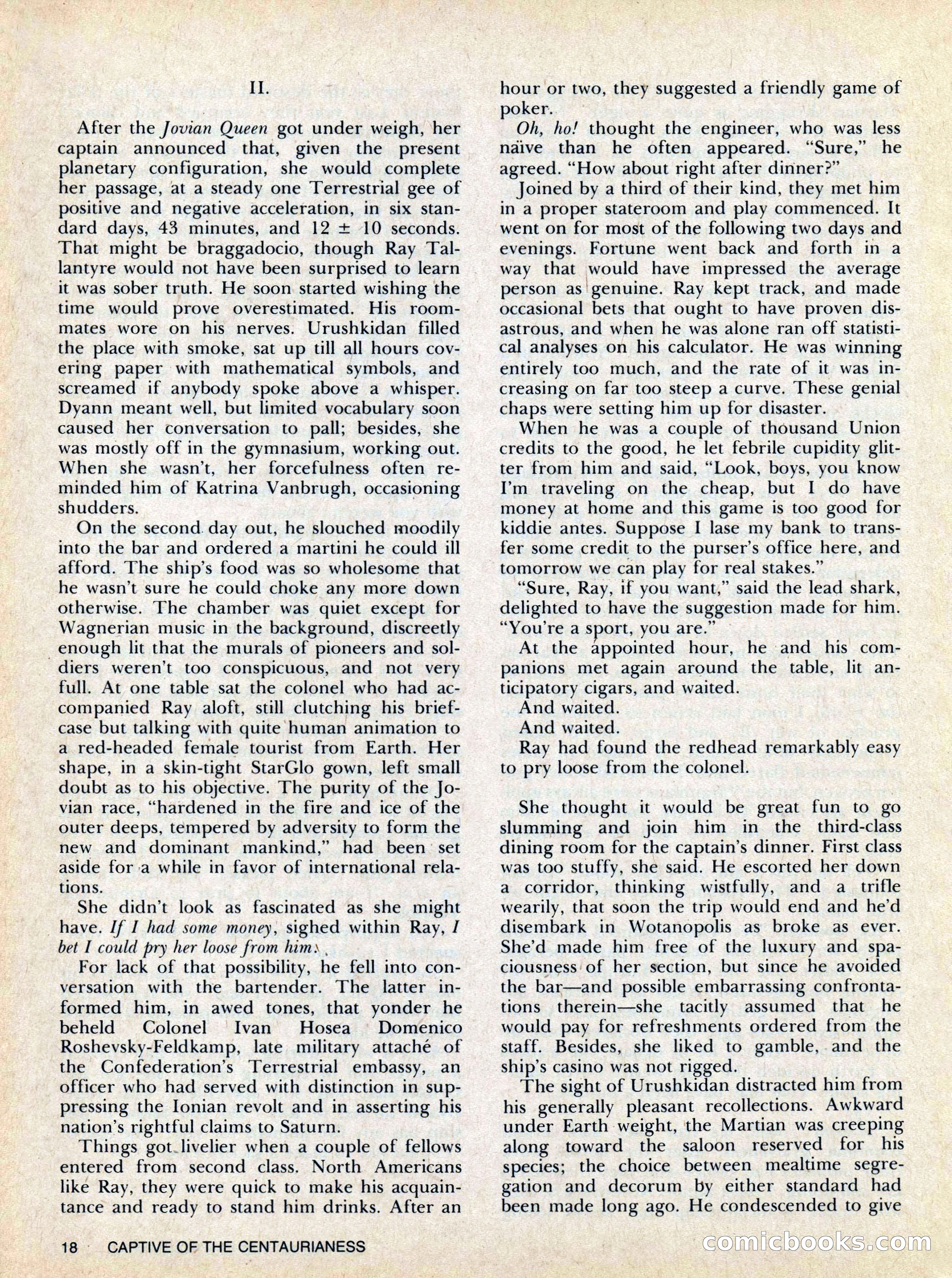 Asimov's SF Adventure Magazine, Fall 1978 — page 18 of 120