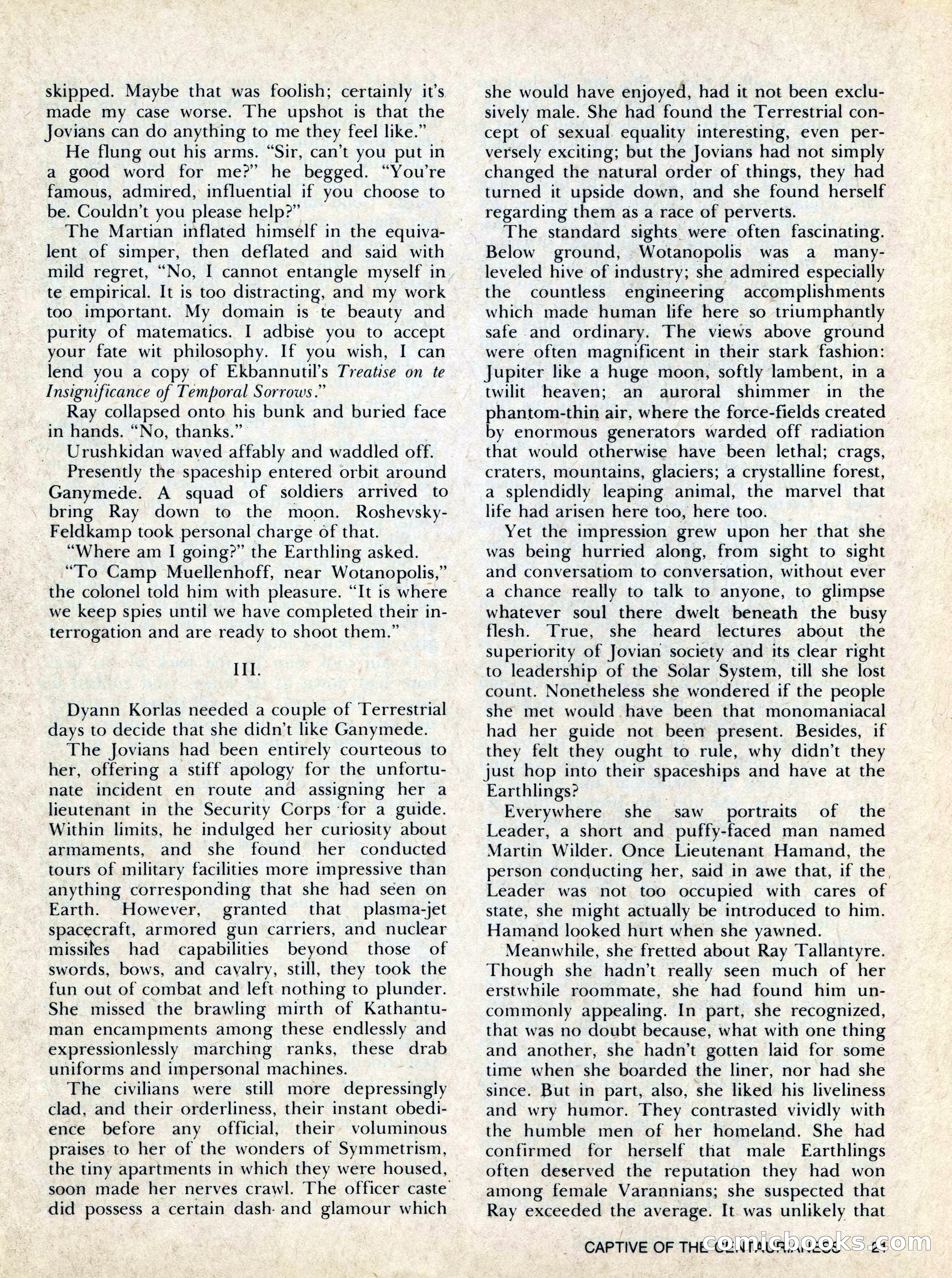 Asimov's SF Adventure Magazine, Fall 1978 — page 21 of 120