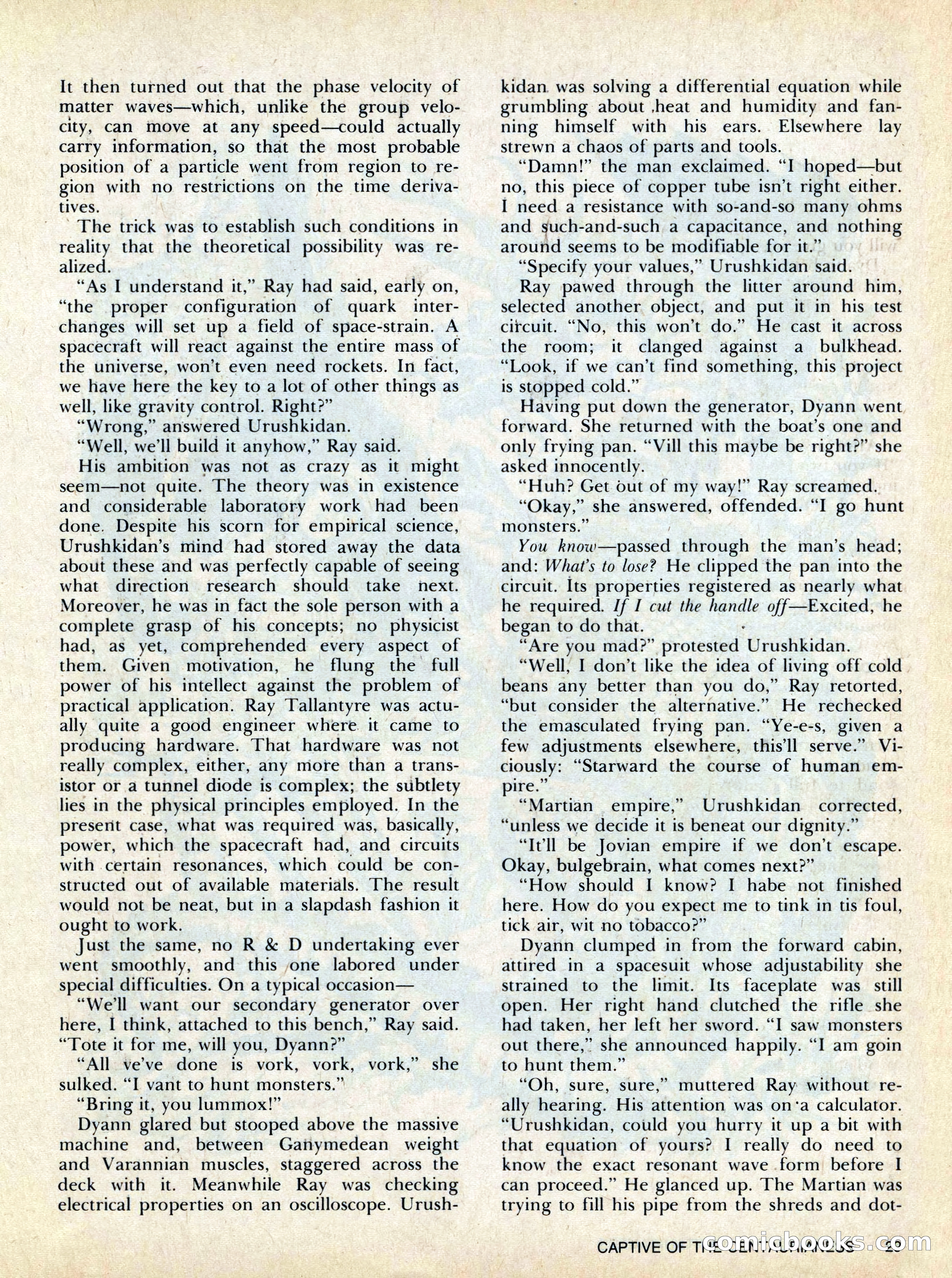 Asimov's SF Adventure Magazine, Fall 1978 — page 29 of 120
