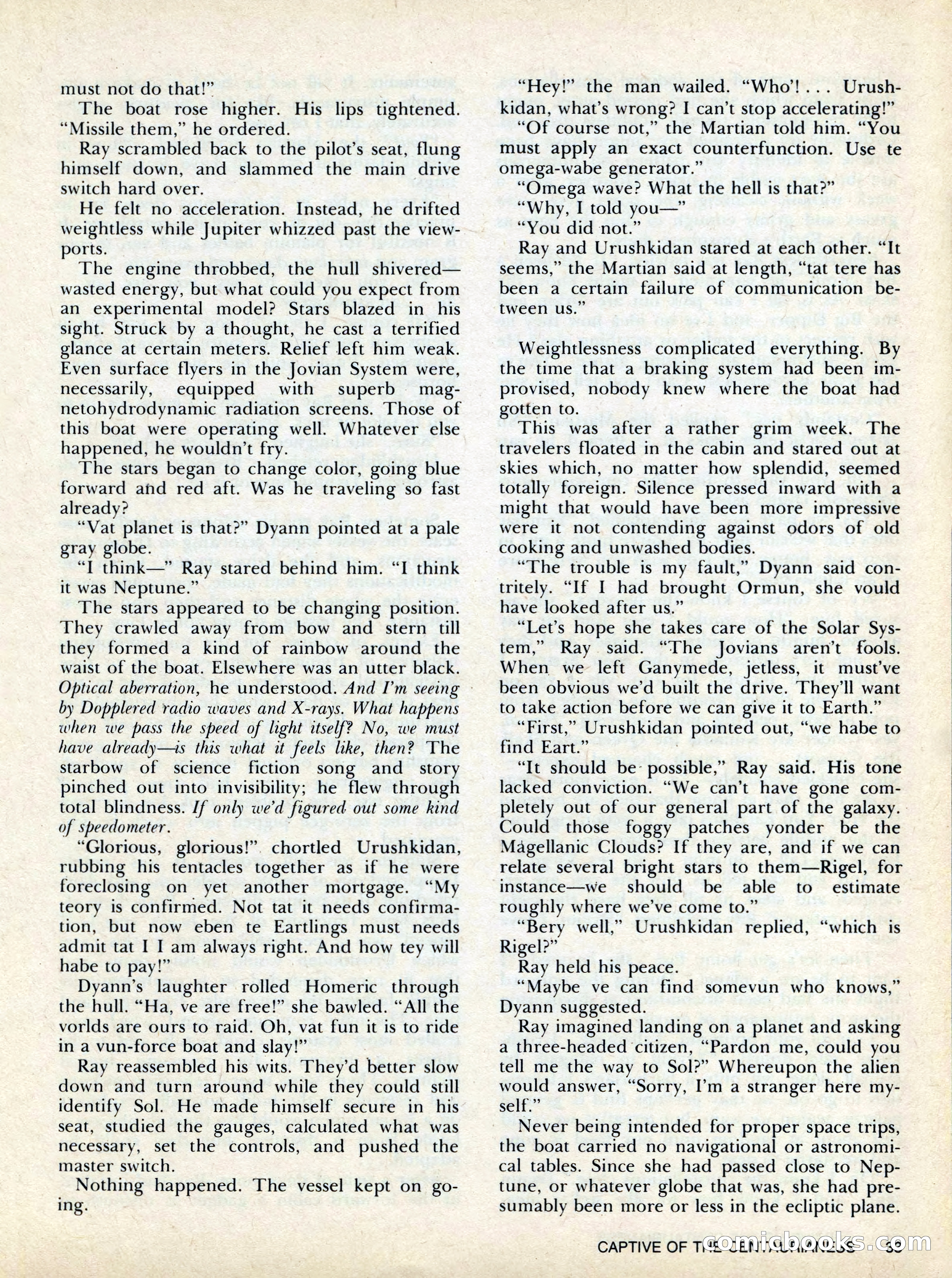 Asimov's SF Adventure Magazine, Fall 1978 — page 33 of 120