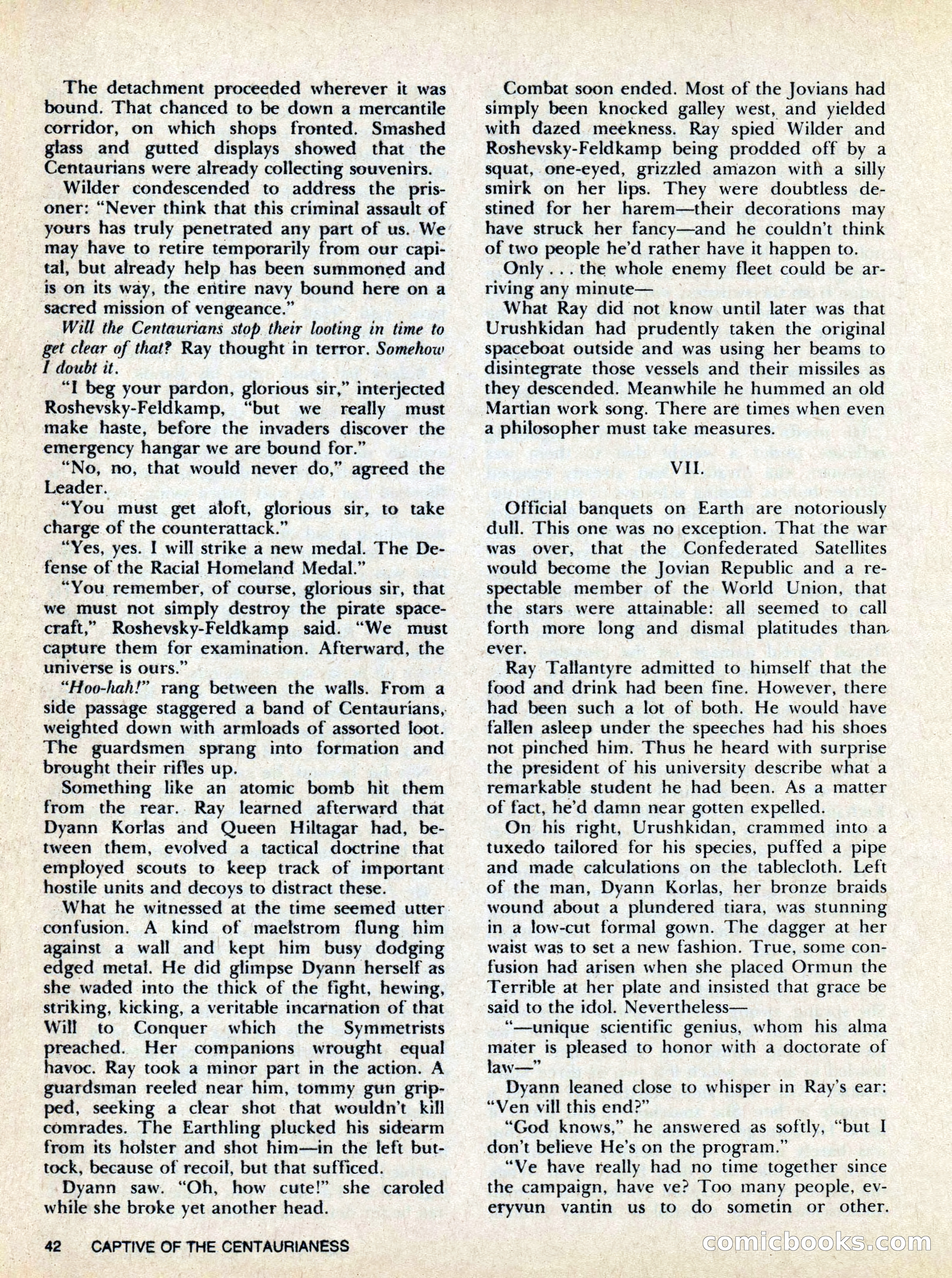 Asimov's SF Adventure Magazine, Fall 1978 — page 42 of 120