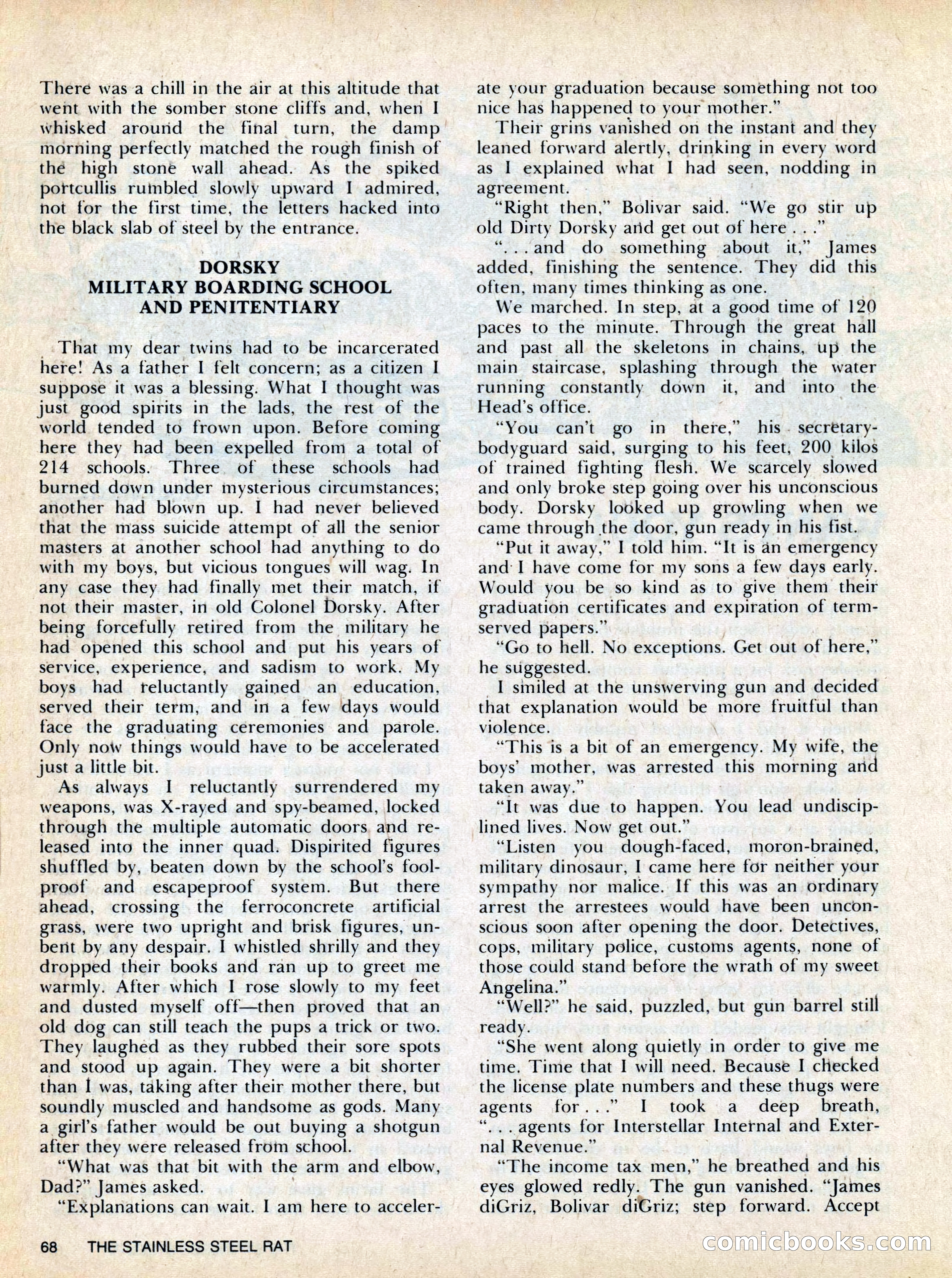 Asimov's SF Adventure Magazine, Fall 1978 — page 68 of 120