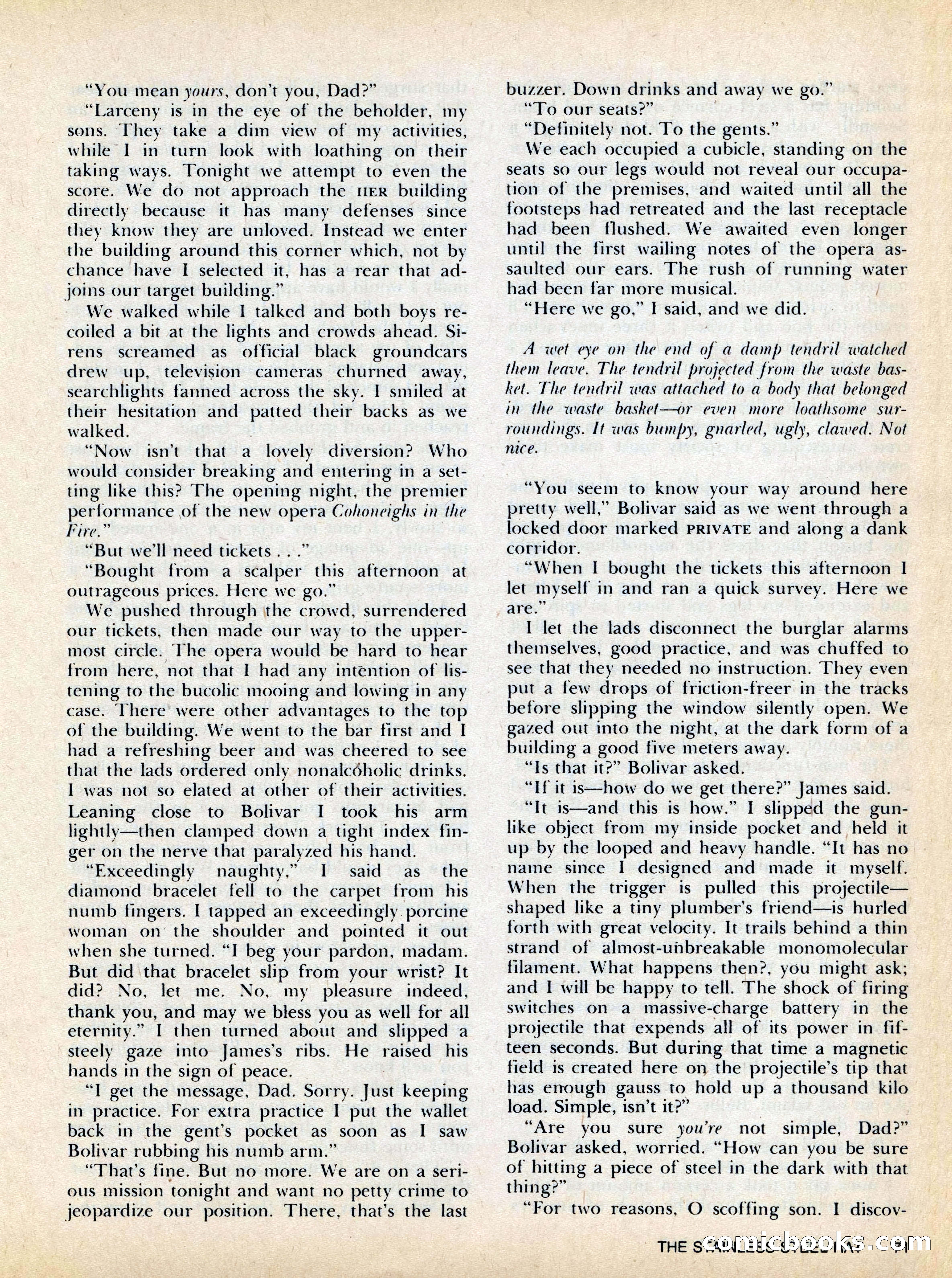Asimov's SF Adventure Magazine, Fall 1978 — page 71 of 120