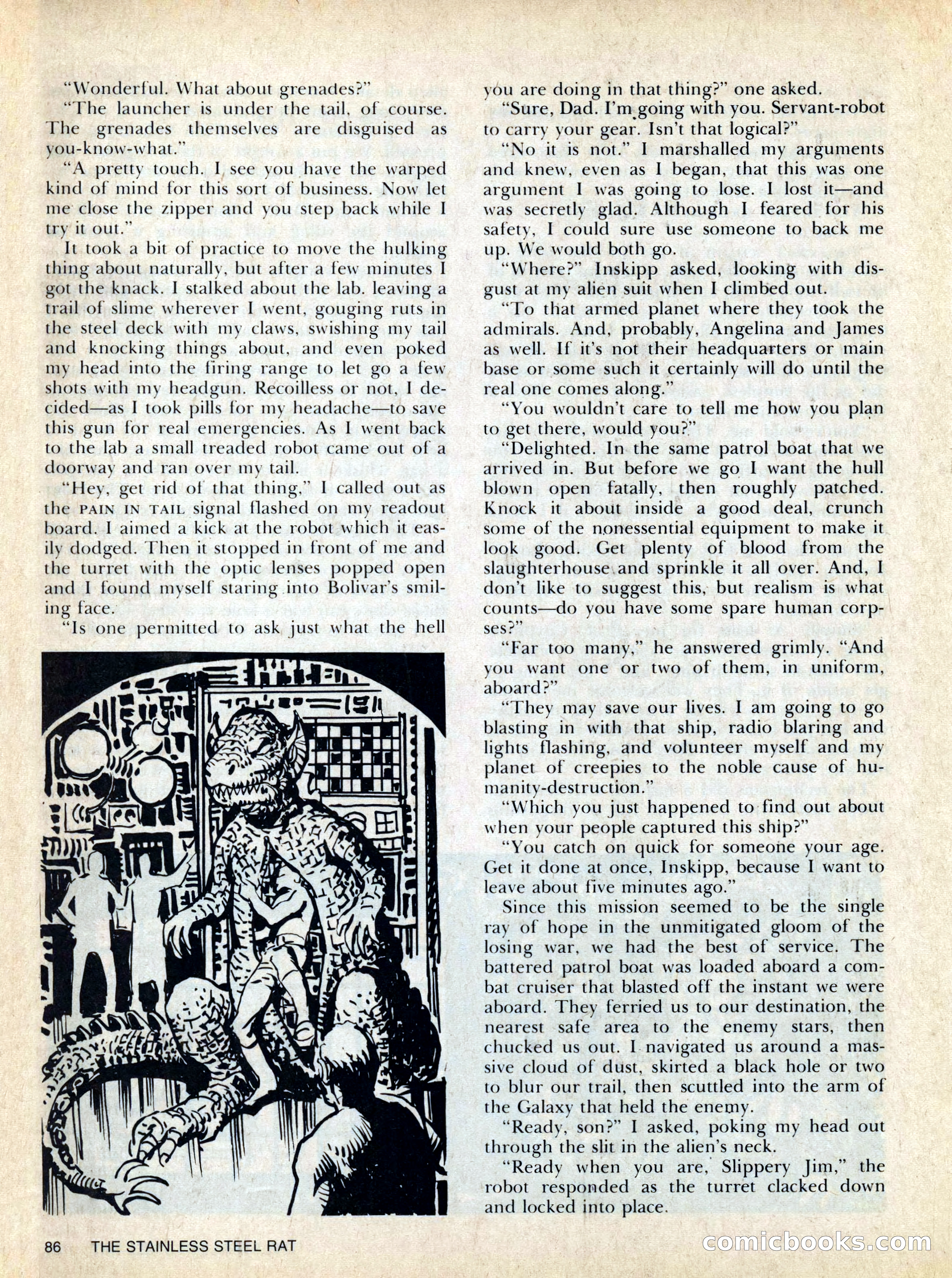 Asimov's SF Adventure Magazine, Fall 1978 — page 86 of 120