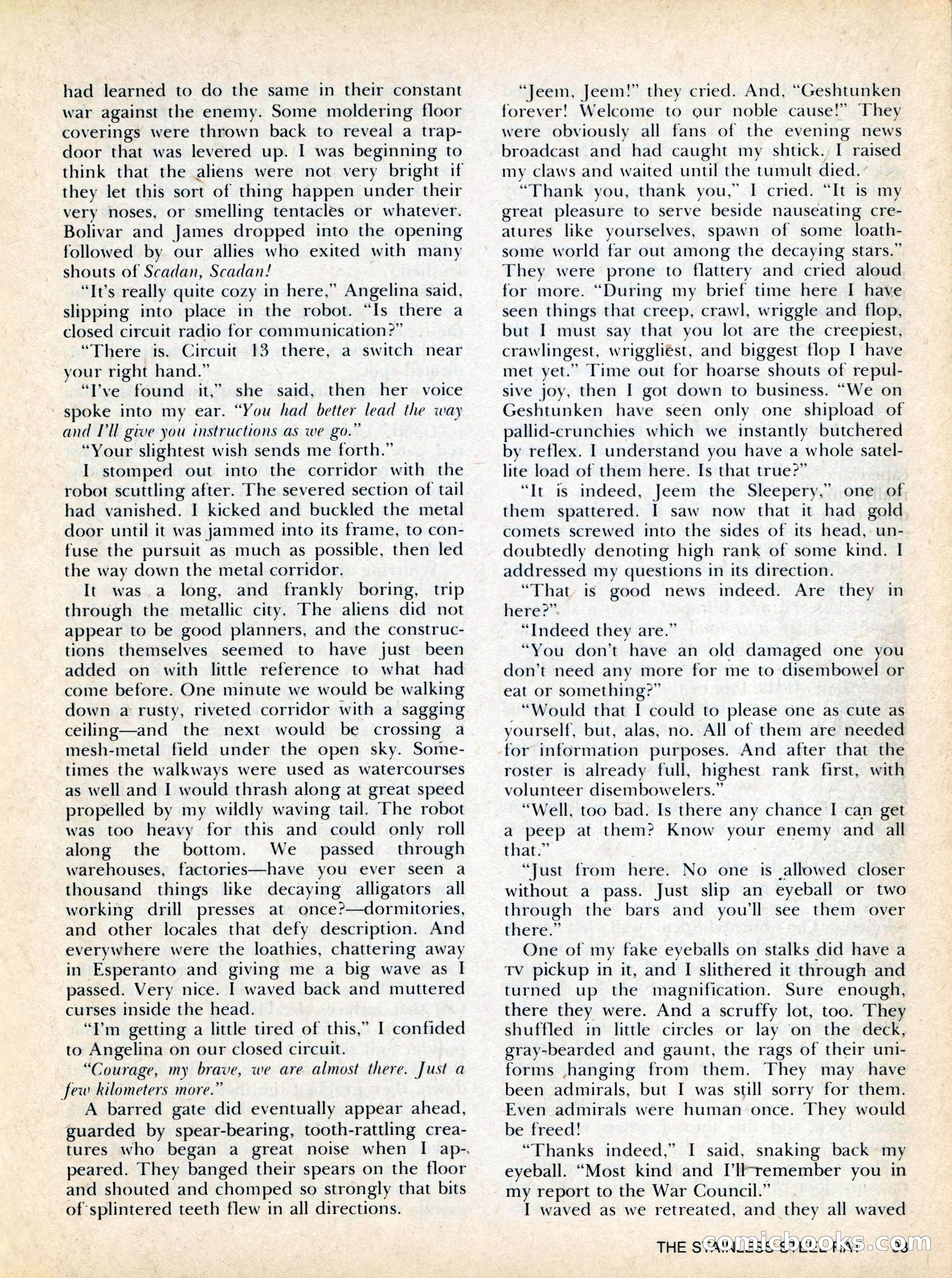 Asimov's SF Adventure Magazine, Fall 1978 — page 93 of 120