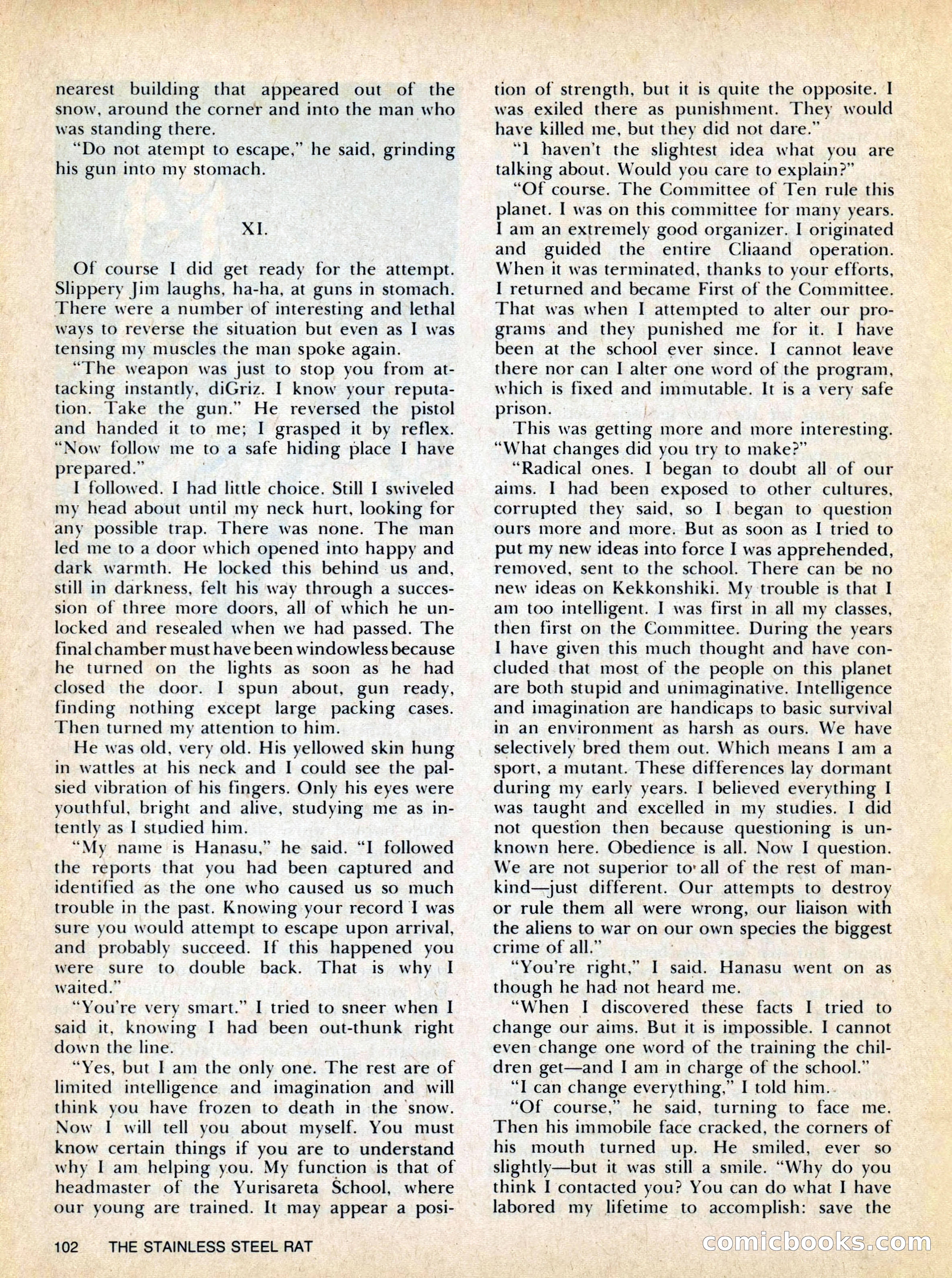 Asimov's SF Adventure Magazine, Fall 1978 — page 102 of 120