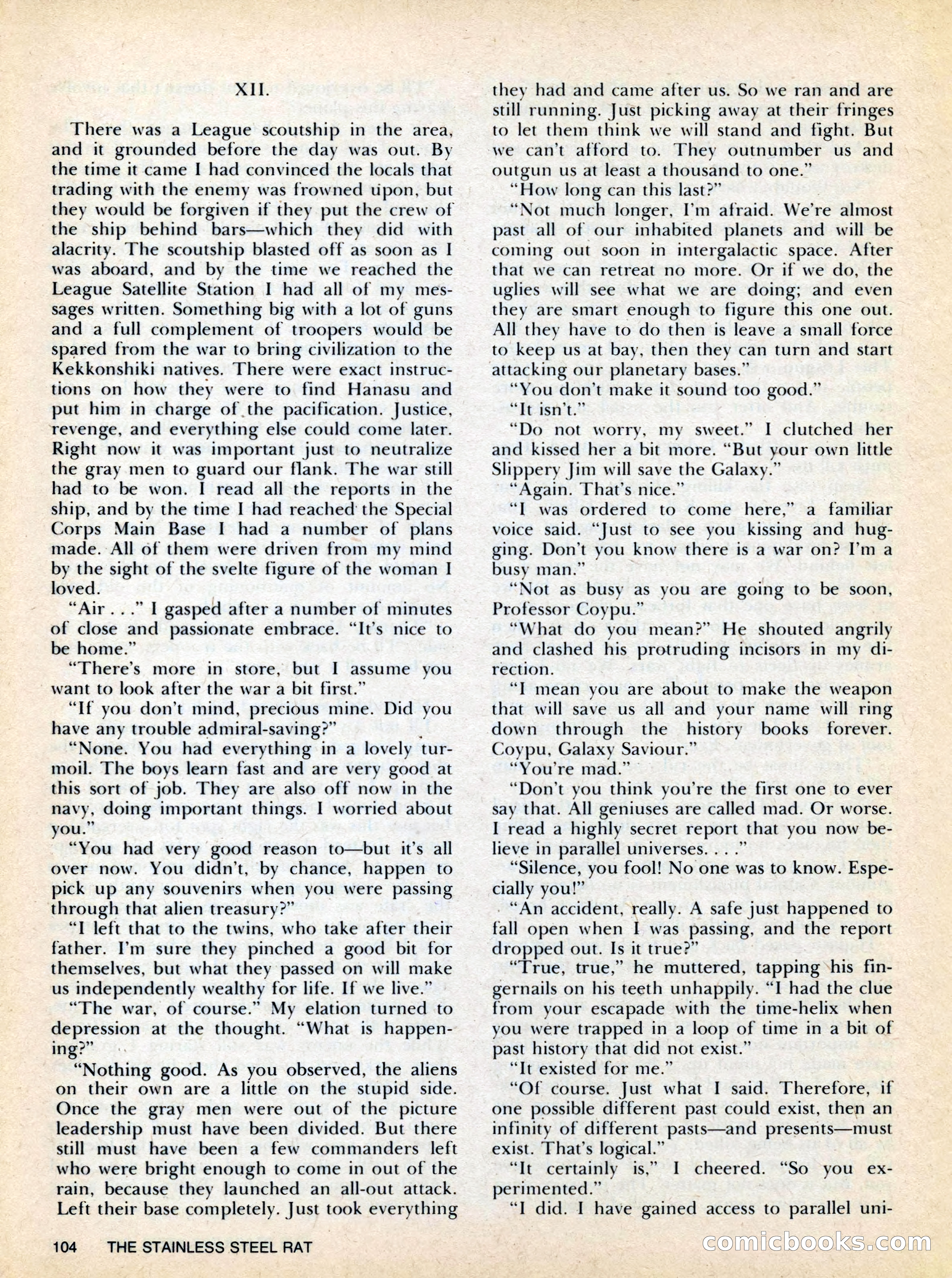 Asimov's SF Adventure Magazine, Fall 1978 — page 104 of 120