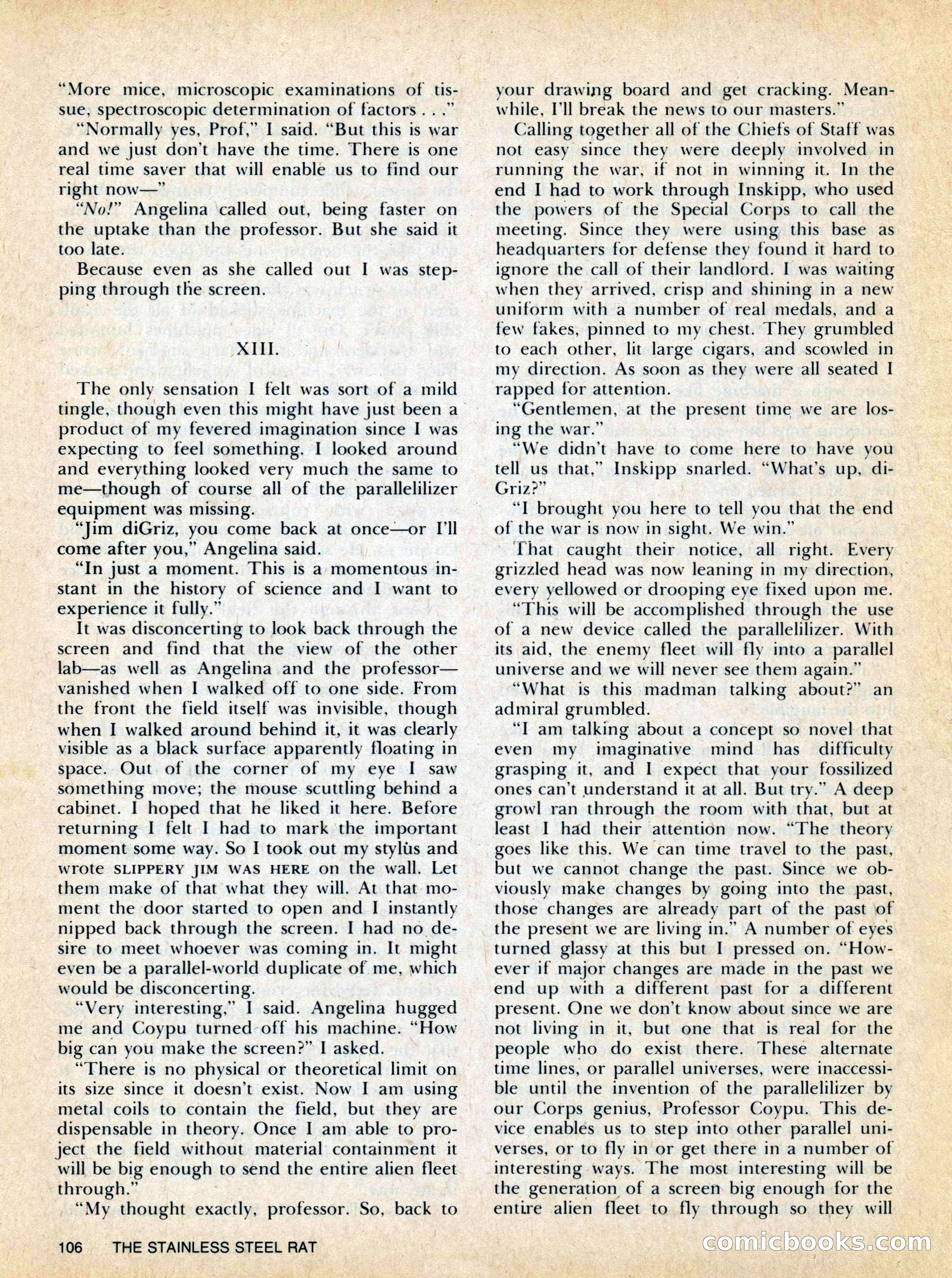 Asimov's SF Adventure Magazine, Fall 1978 — page 106 of 120
