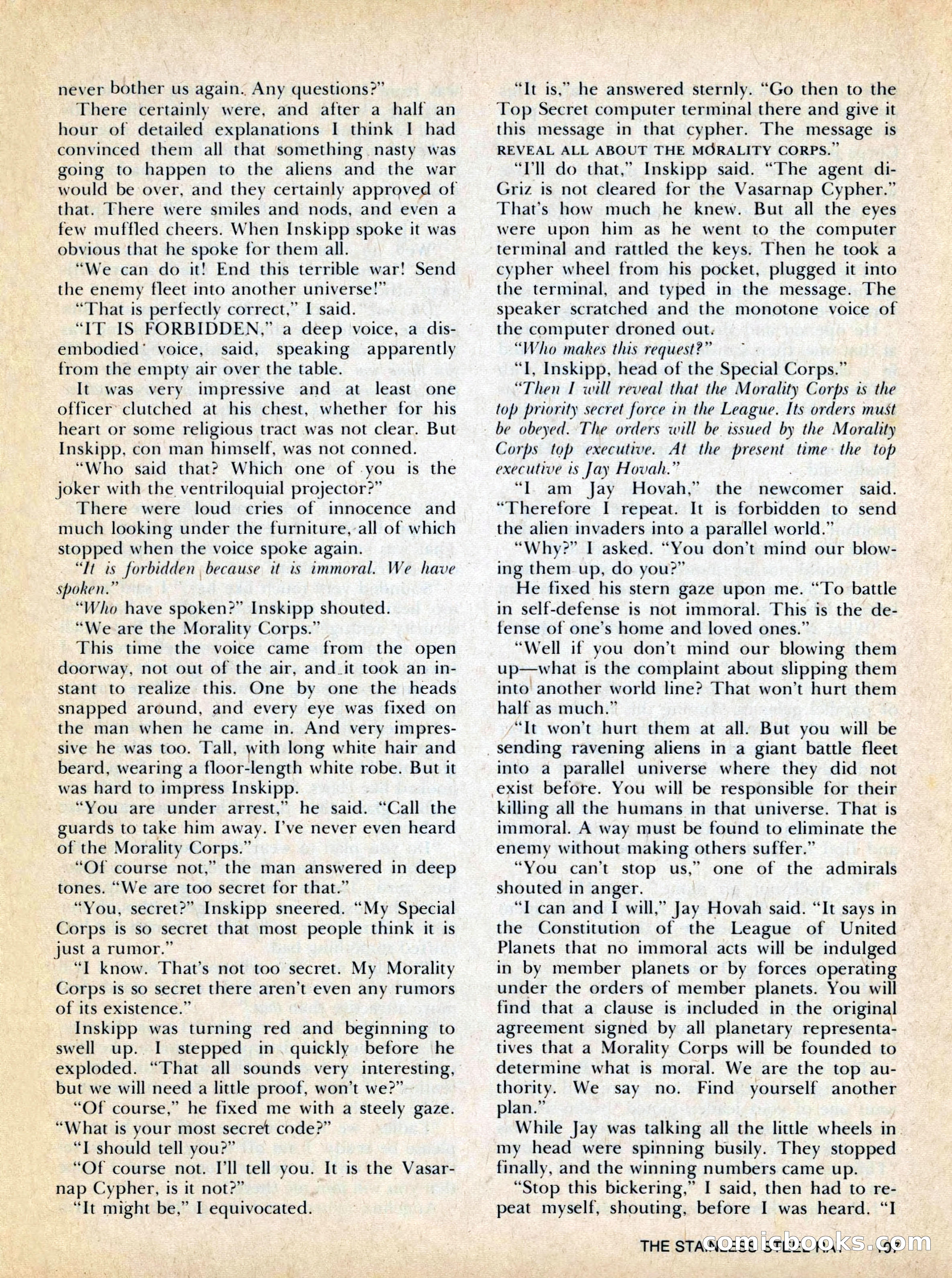 Asimov's SF Adventure Magazine, Fall 1978 — page 107 of 120