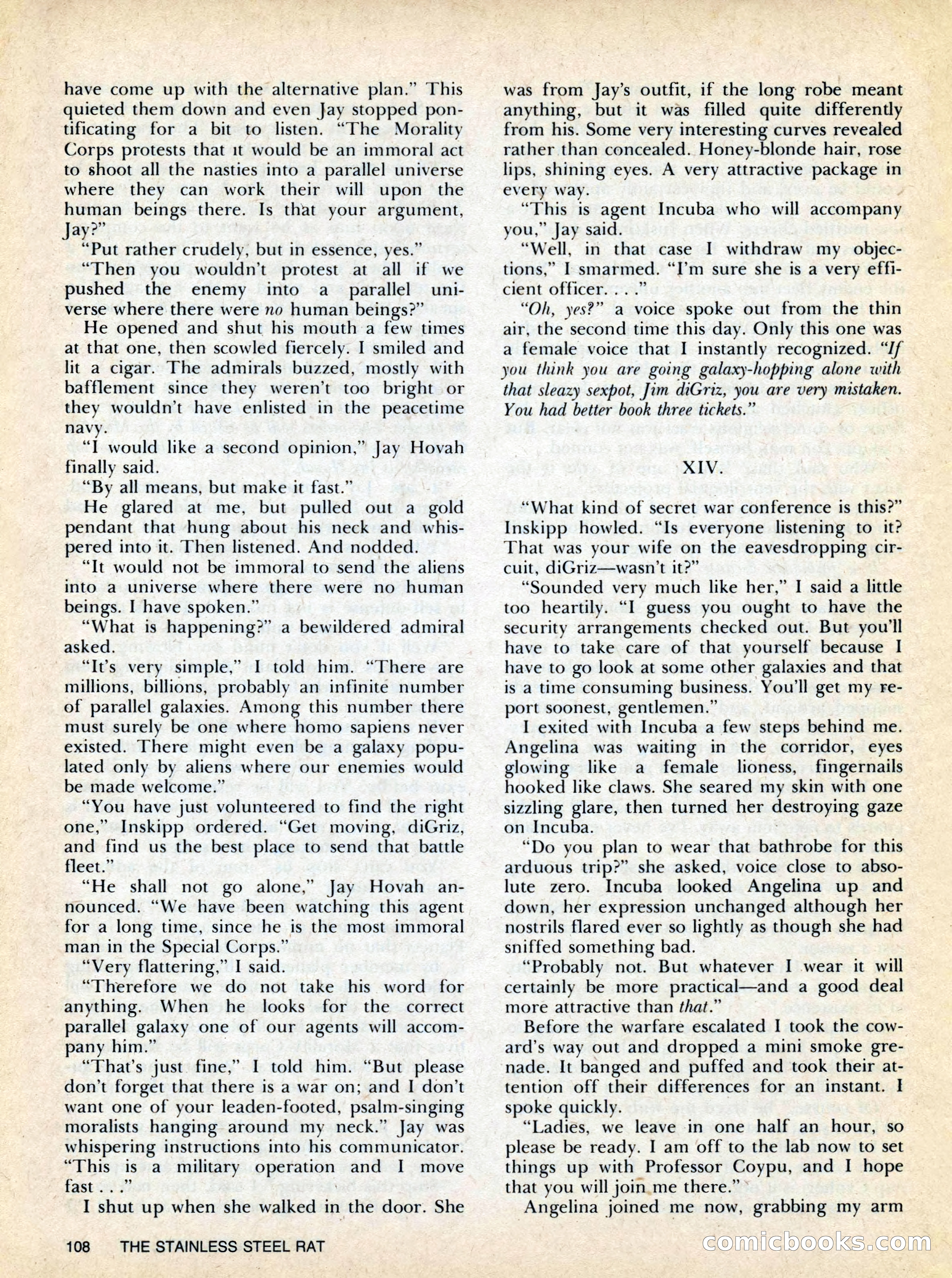 Asimov's SF Adventure Magazine, Fall 1978 — page 108 of 120
