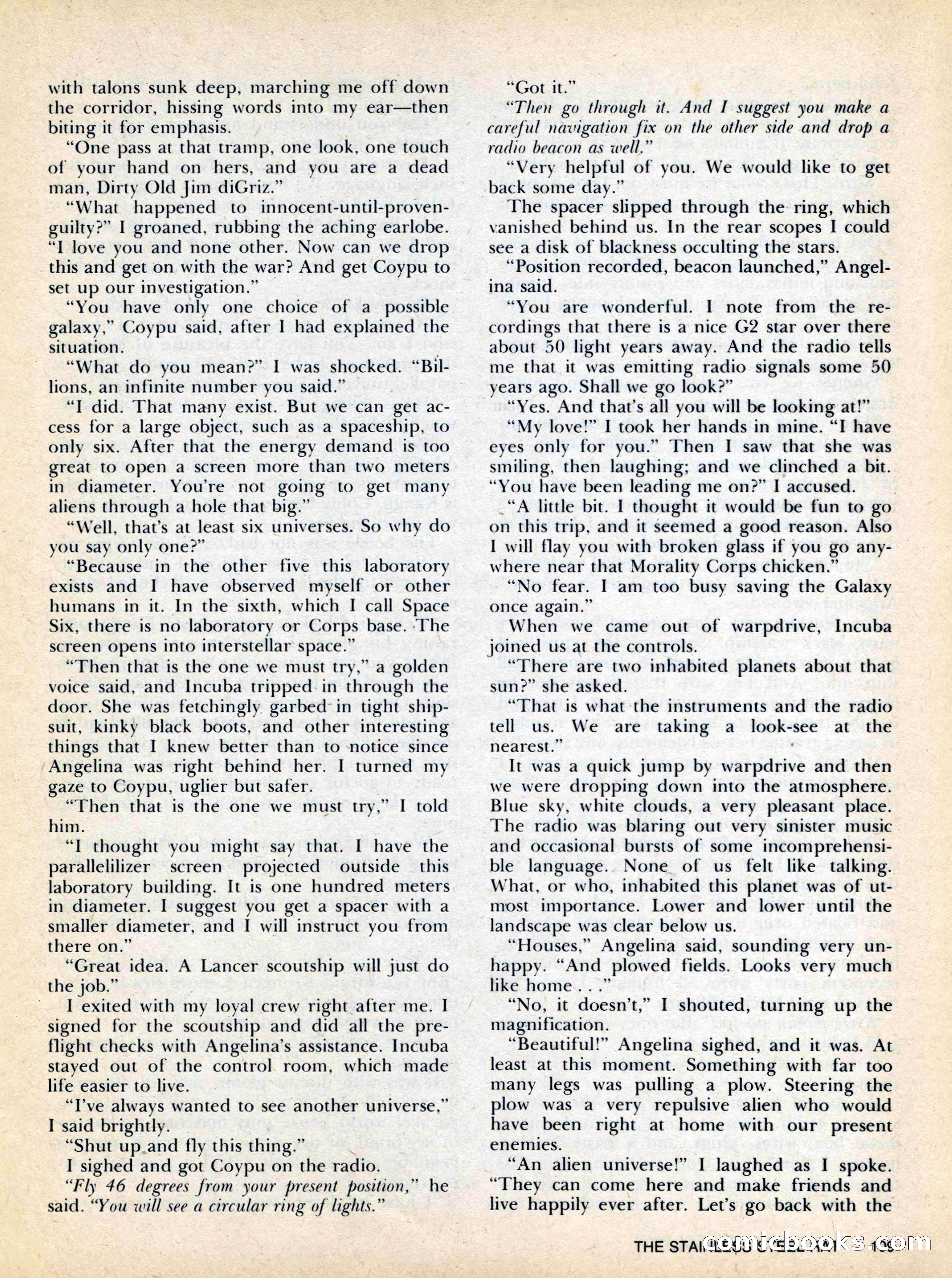 Asimov's SF Adventure Magazine, Fall 1978 — page 109 of 120