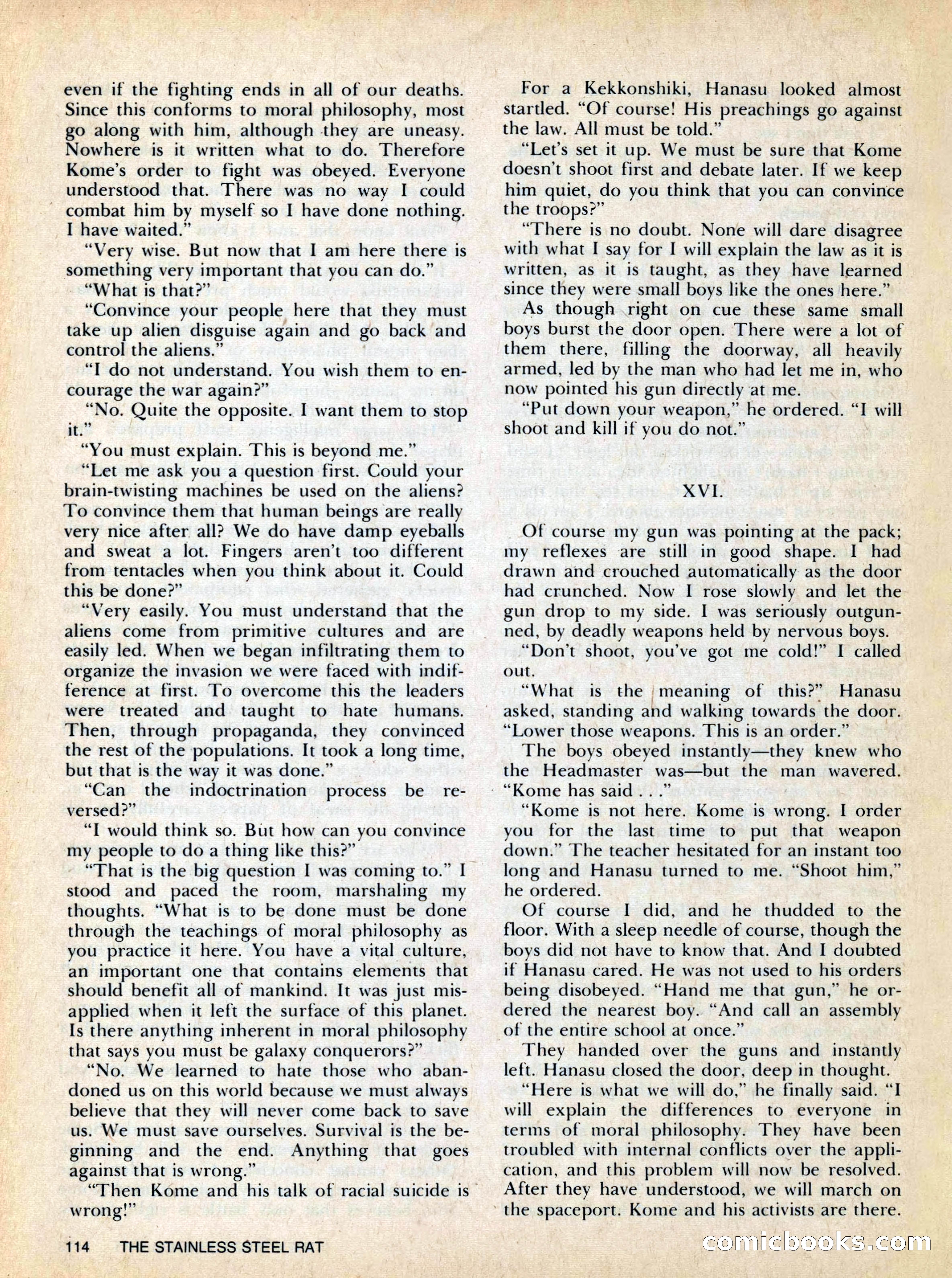 Asimov's SF Adventure Magazine, Fall 1978 — page 114 of 120