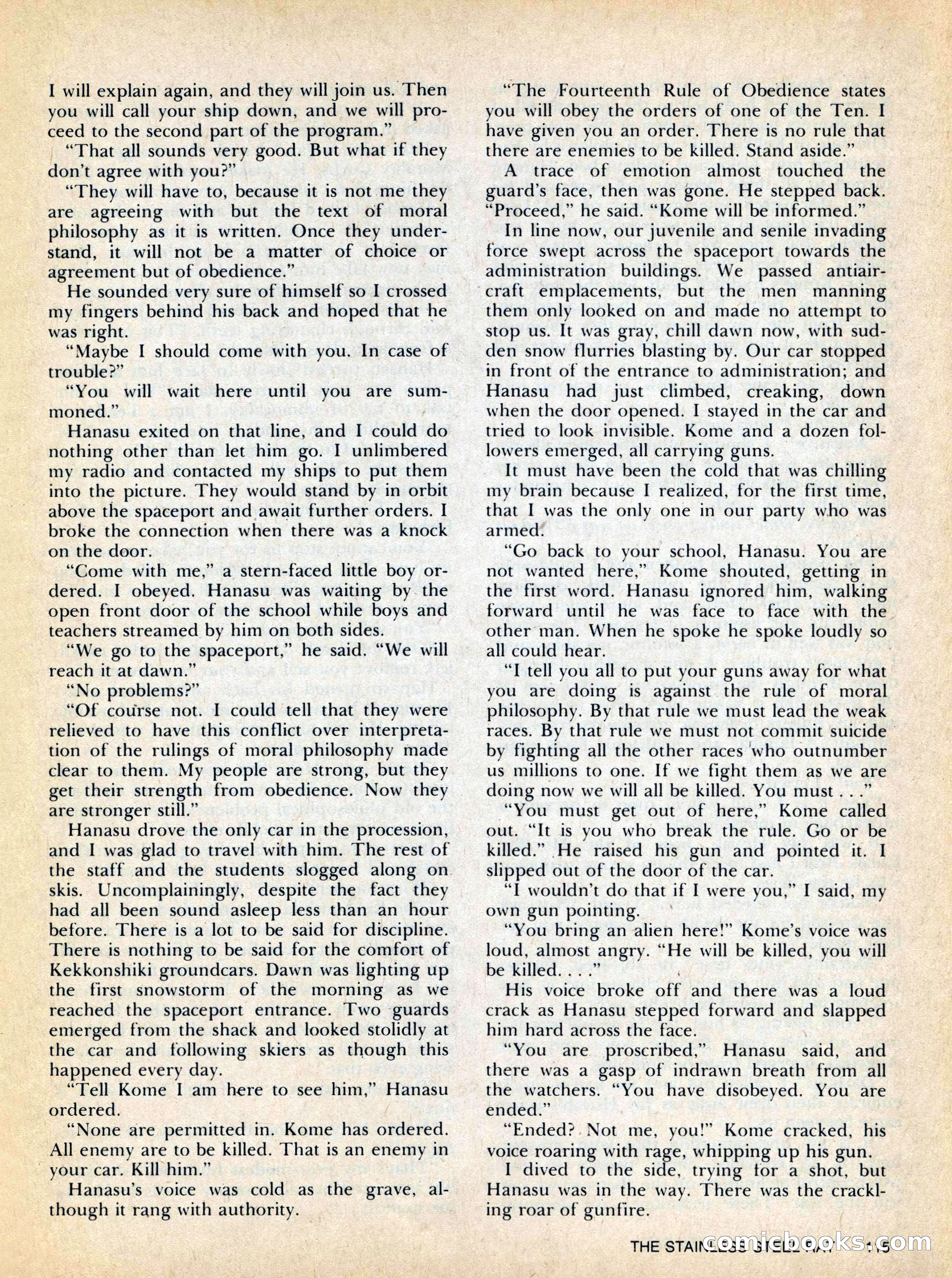 Asimov's SF Adventure Magazine, Fall 1978 — page 115 of 120