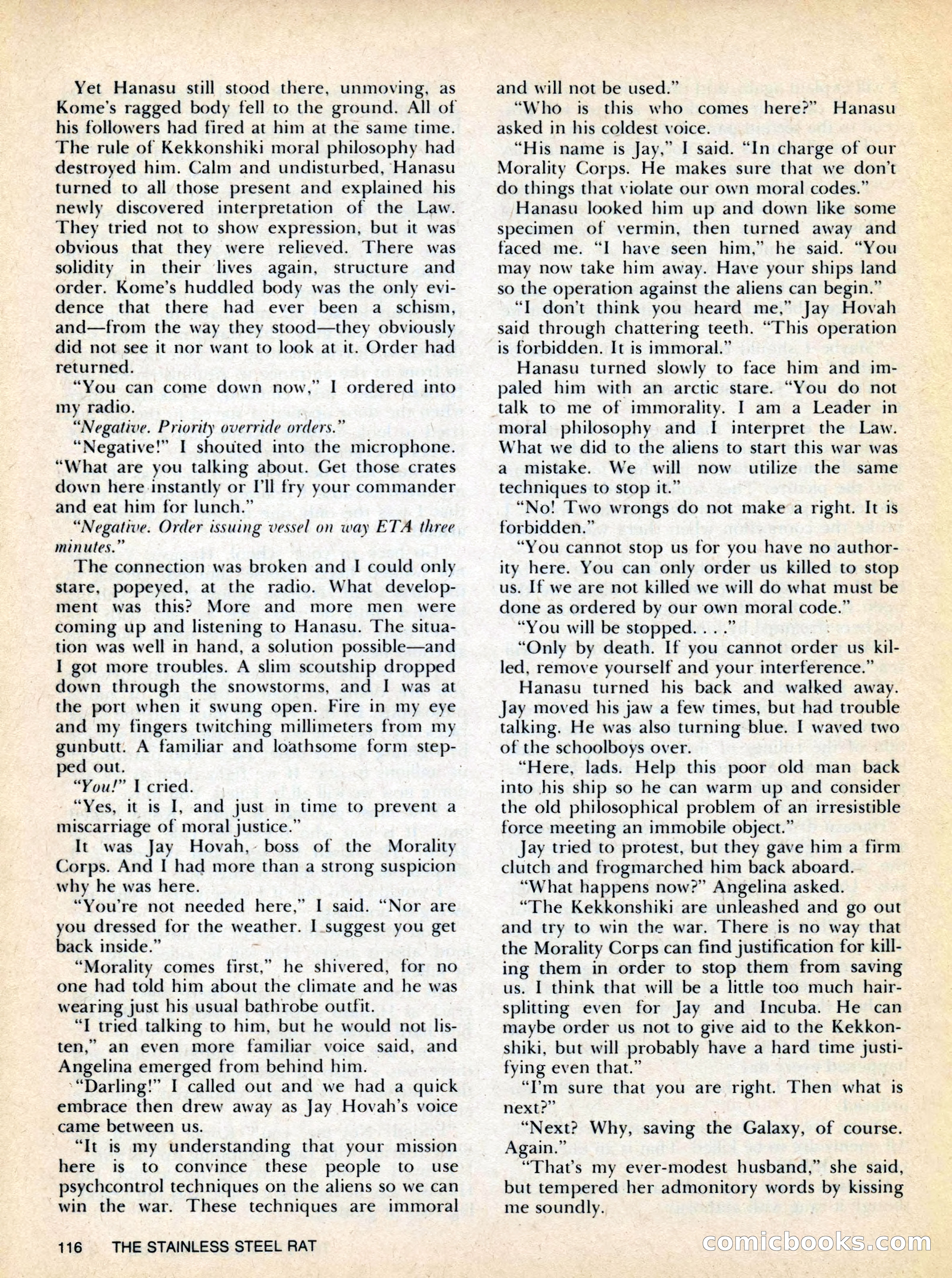 Asimov's SF Adventure Magazine, Fall 1978 — page 116 of 120