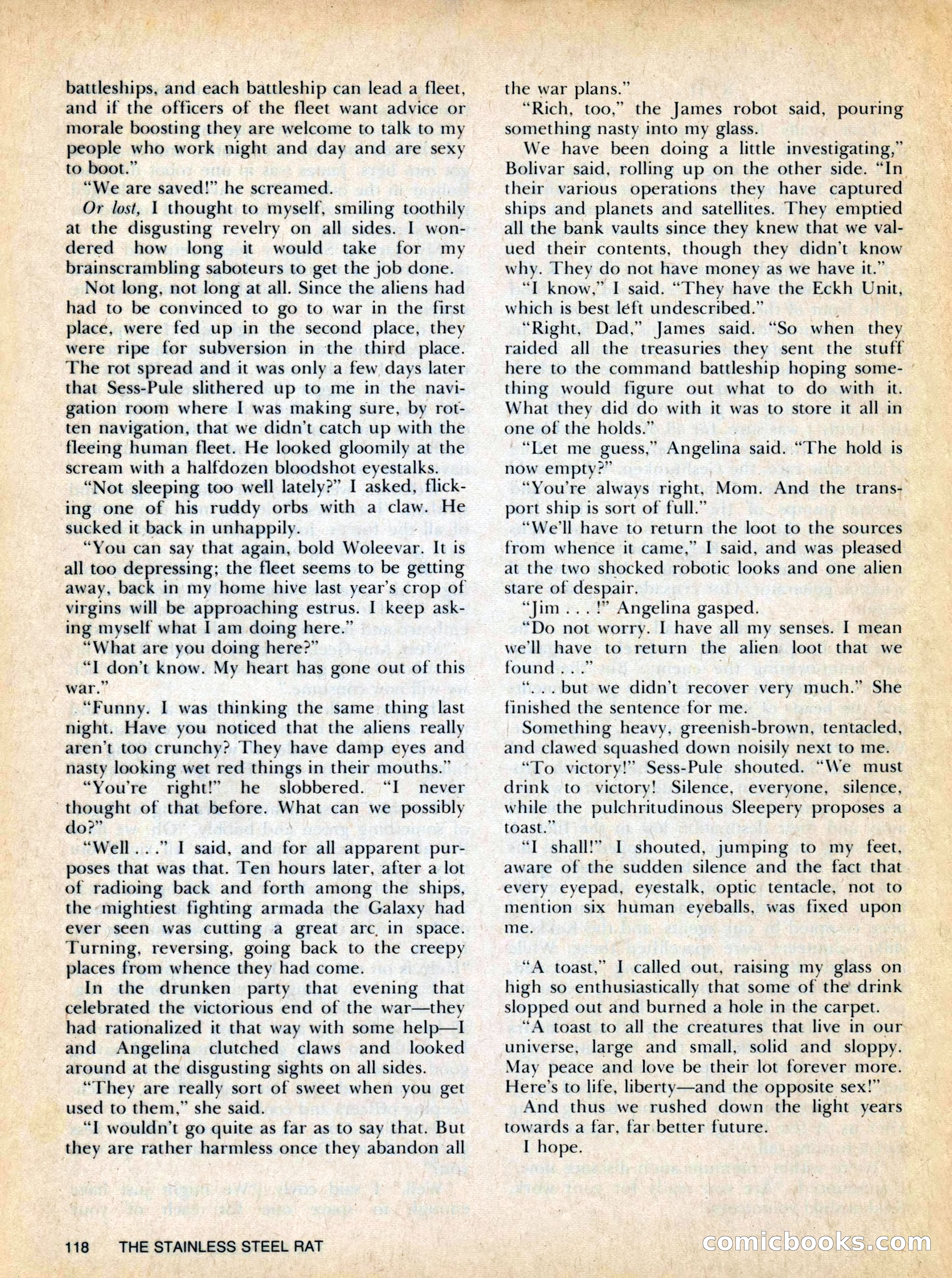Asimov's SF Adventure Magazine, Fall 1978 — page 118 of 120