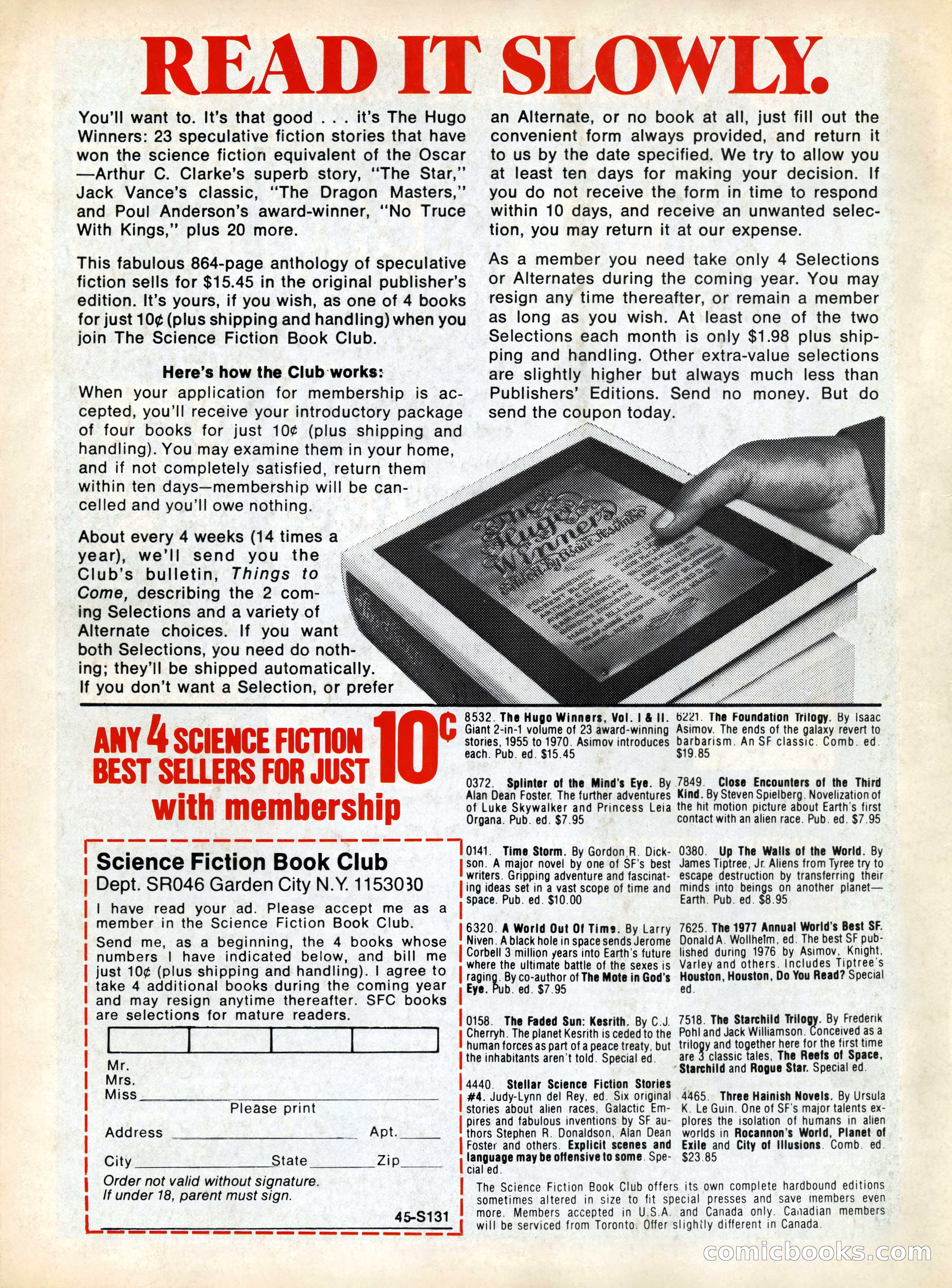 Asimov's SF Adventure Magazine, Fall 1978 — page 120 of 120