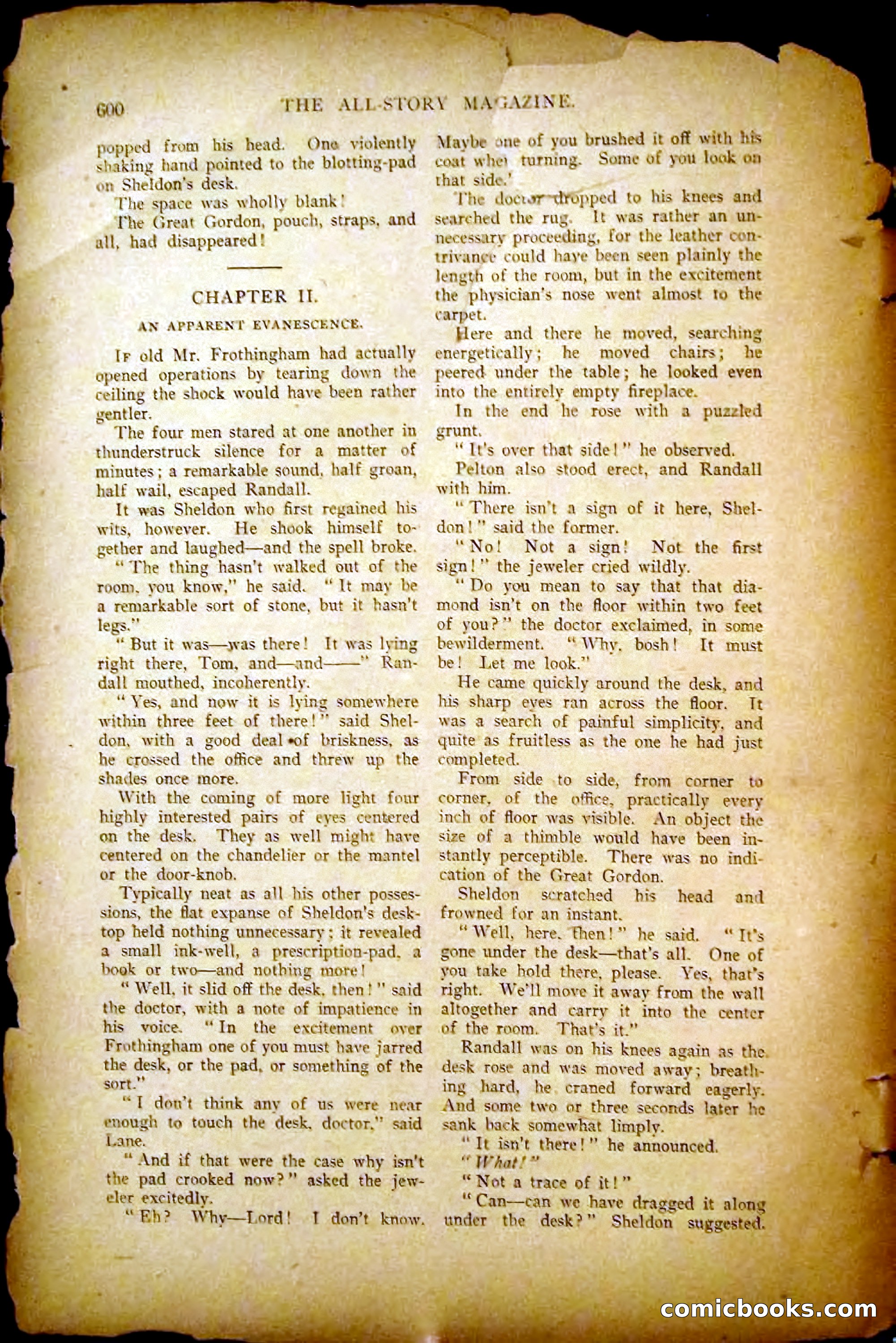 The All-Story Magazine, May 1907 — page 8 of 194