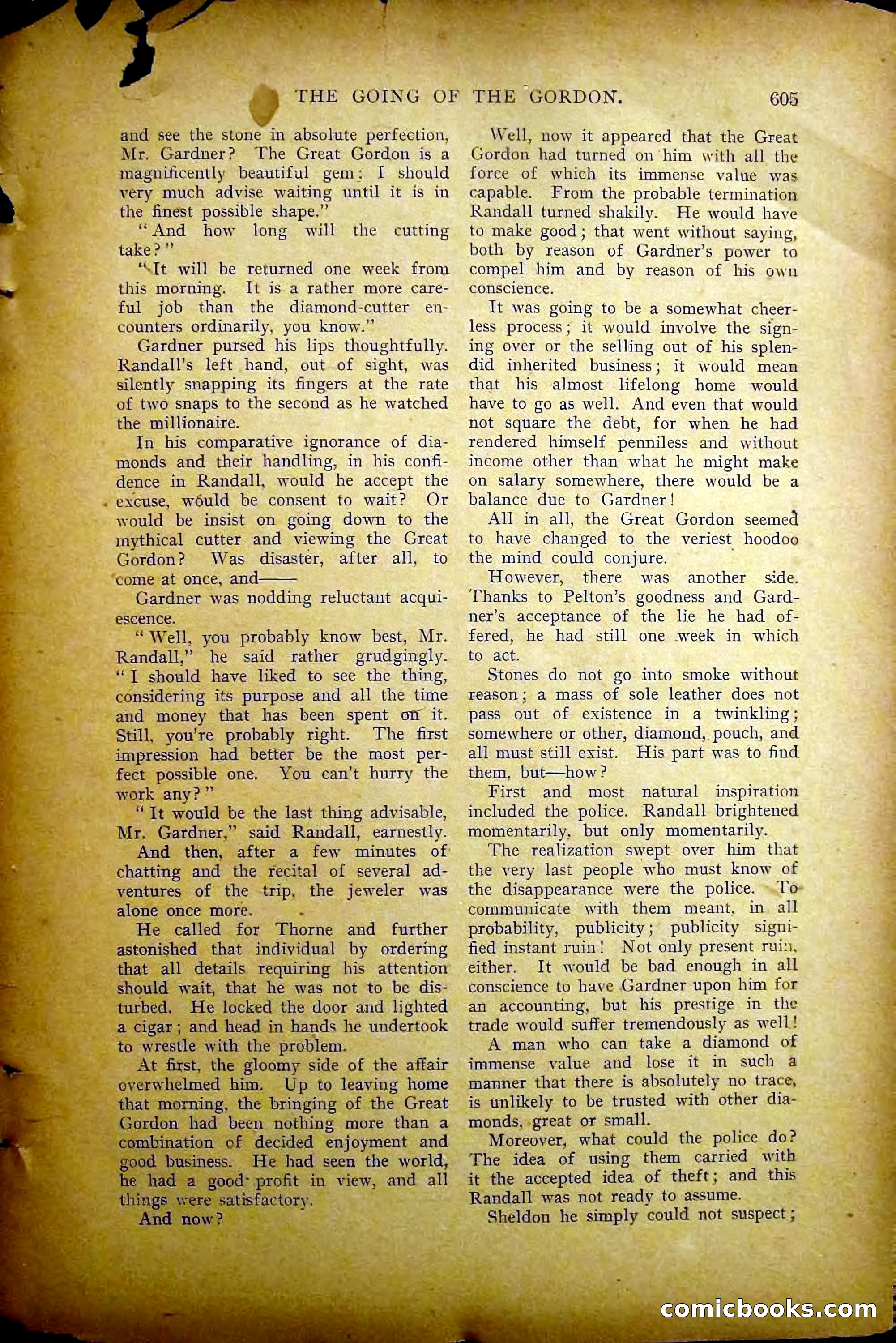 The All-Story Magazine, May 1907 — page 13 of 194