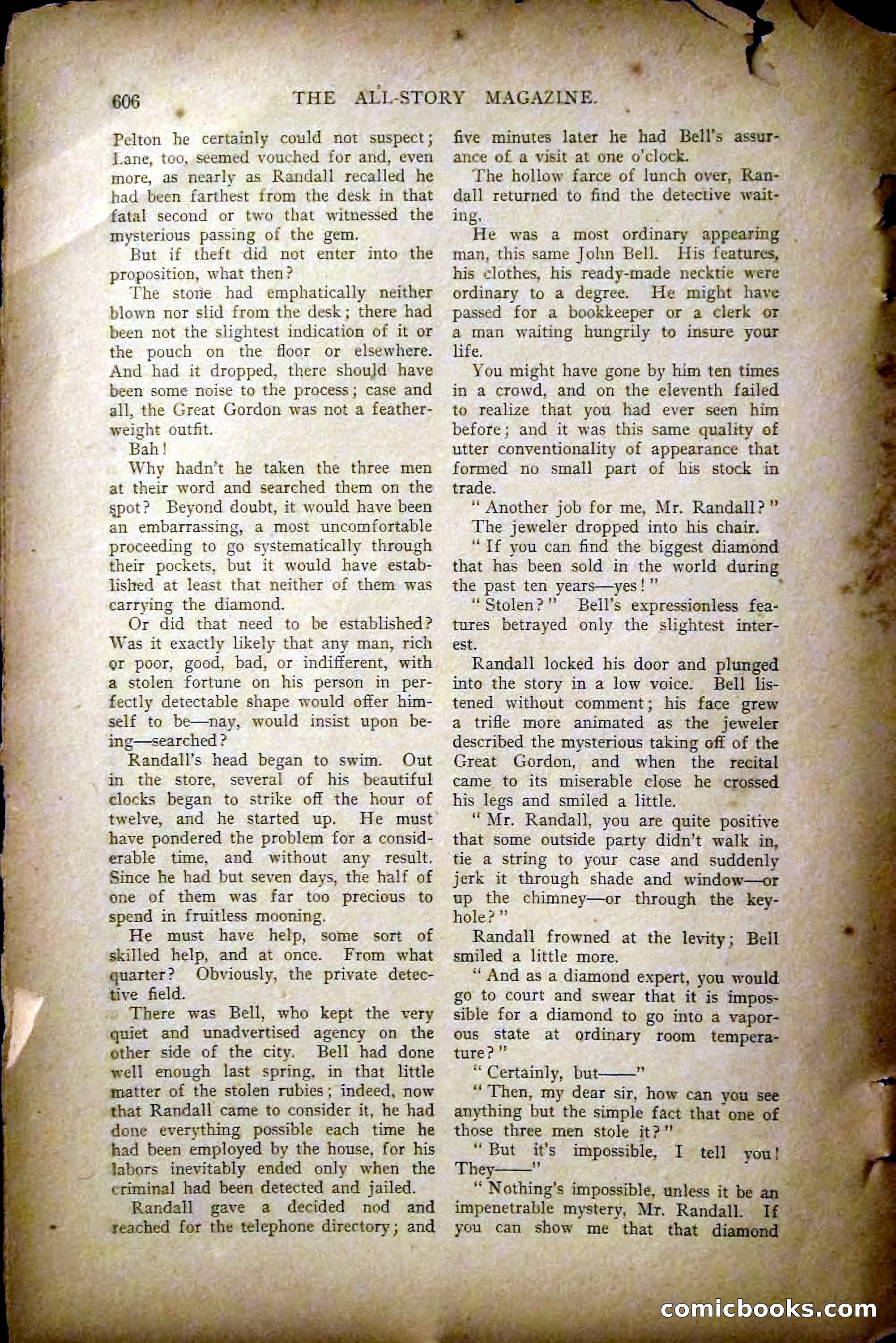The All-Story Magazine, May 1907 — page 14 of 194