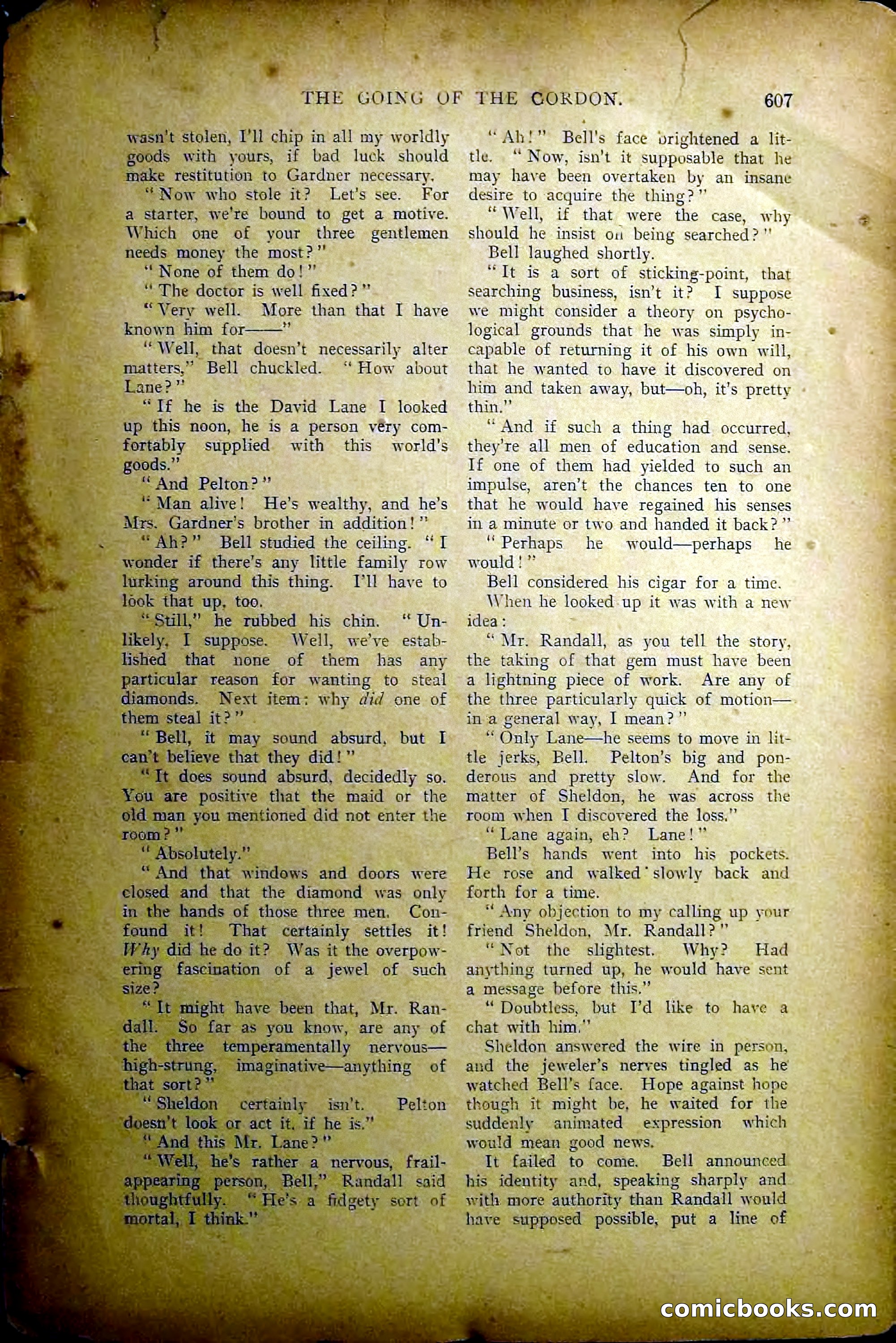 The All-Story Magazine, May 1907 — page 15 of 194