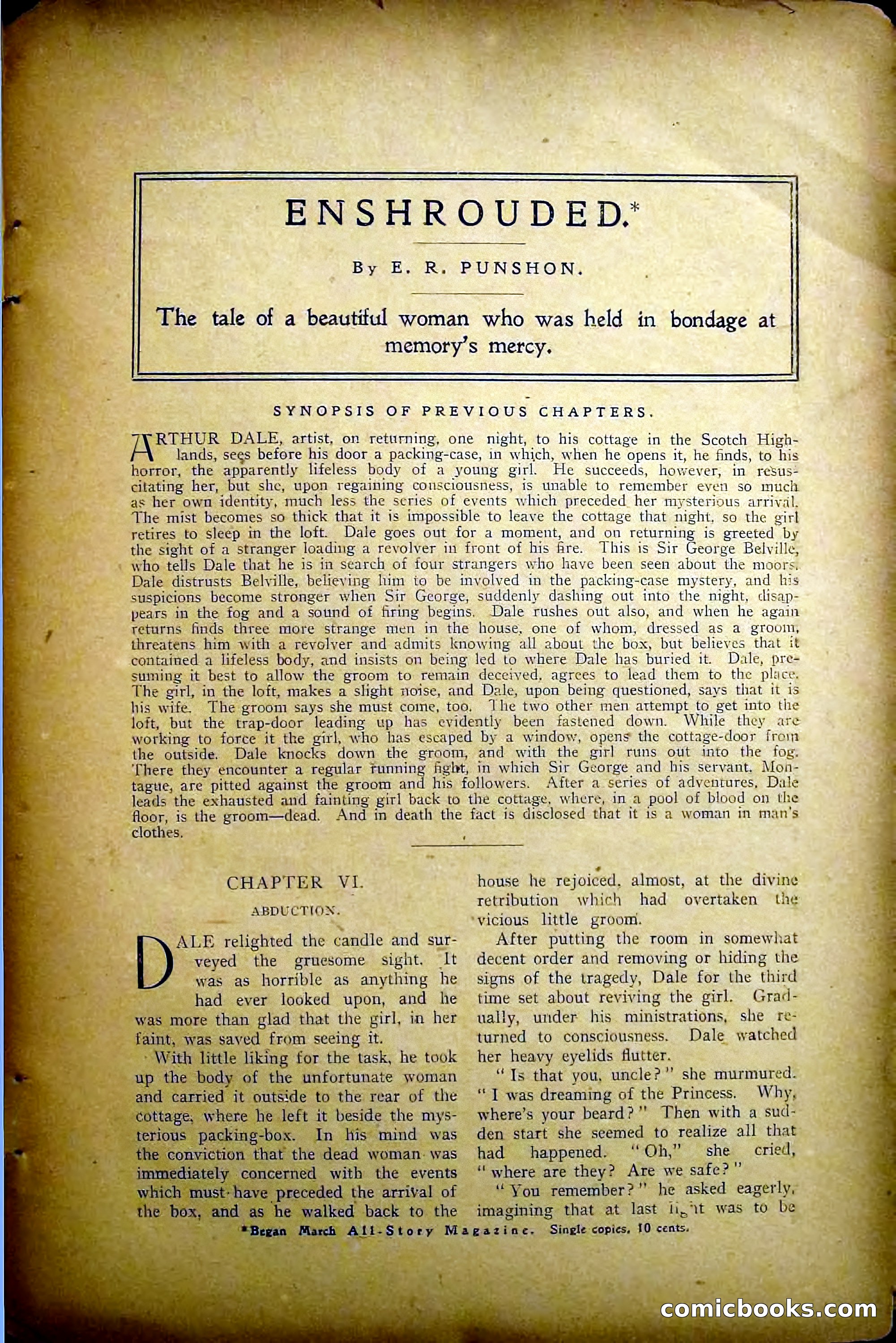The All-Story Magazine, May 1907 — page 25 of 194