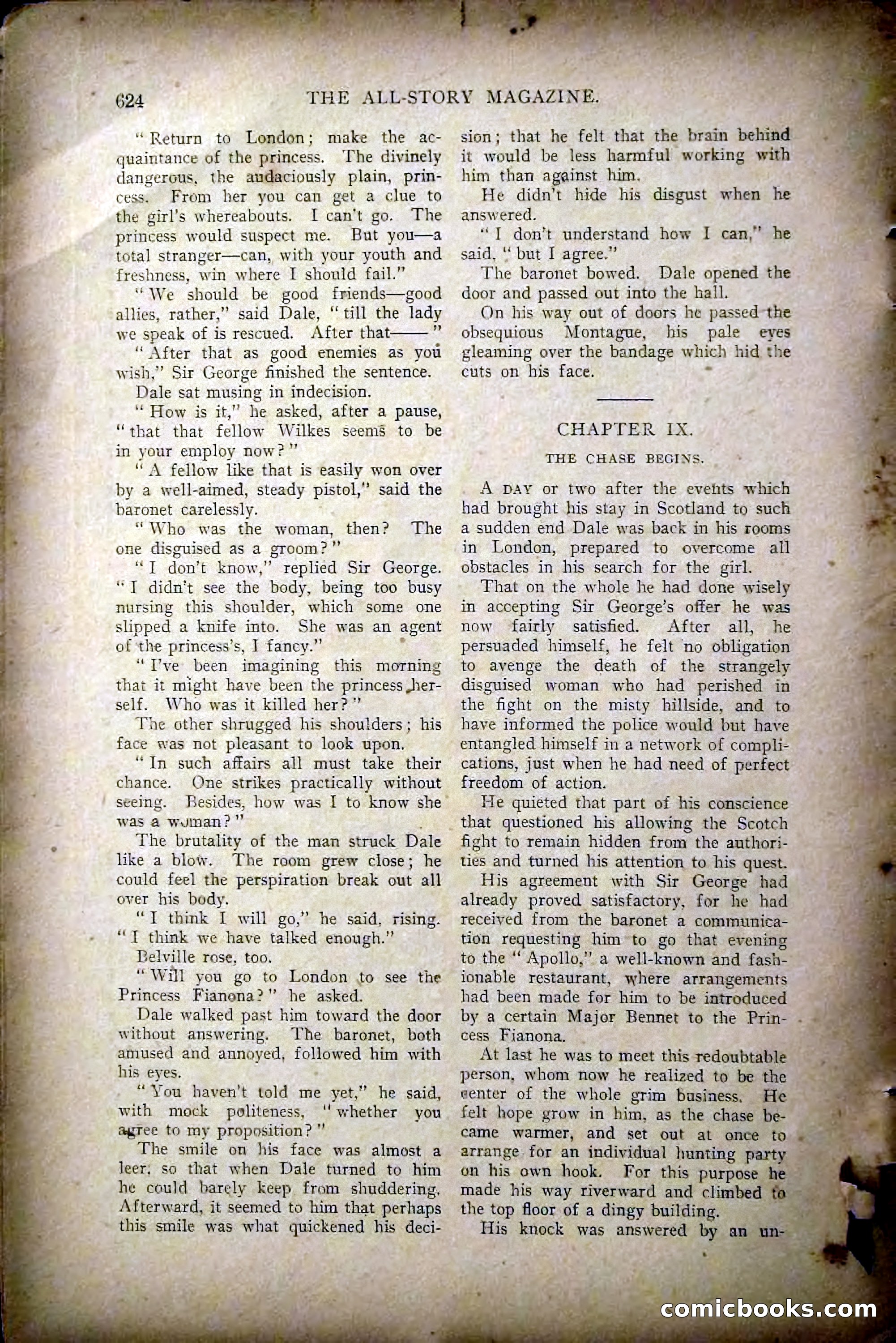 The All-Story Magazine, May 1907 — page 32 of 194