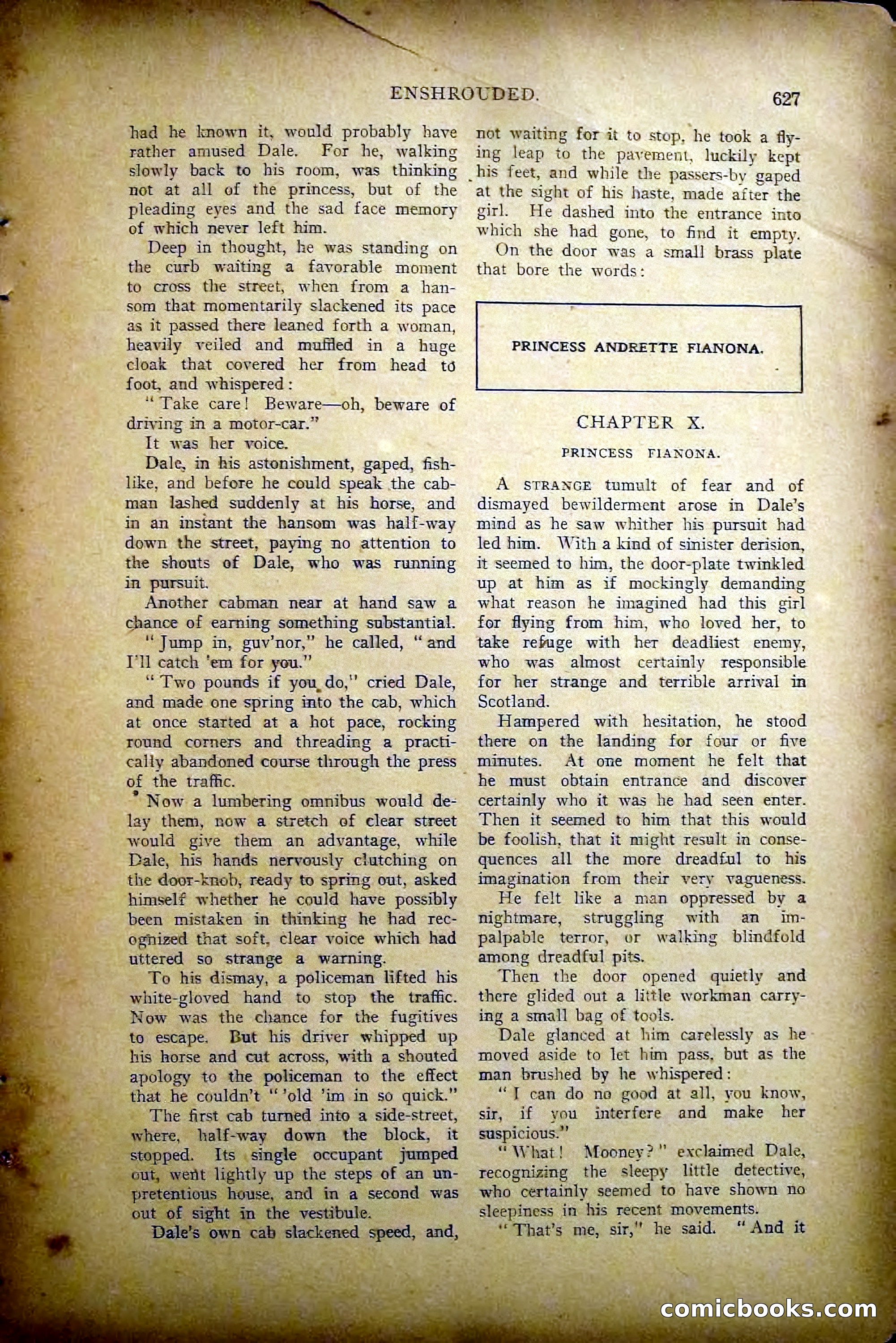 The All-Story Magazine, May 1907 — page 35 of 194