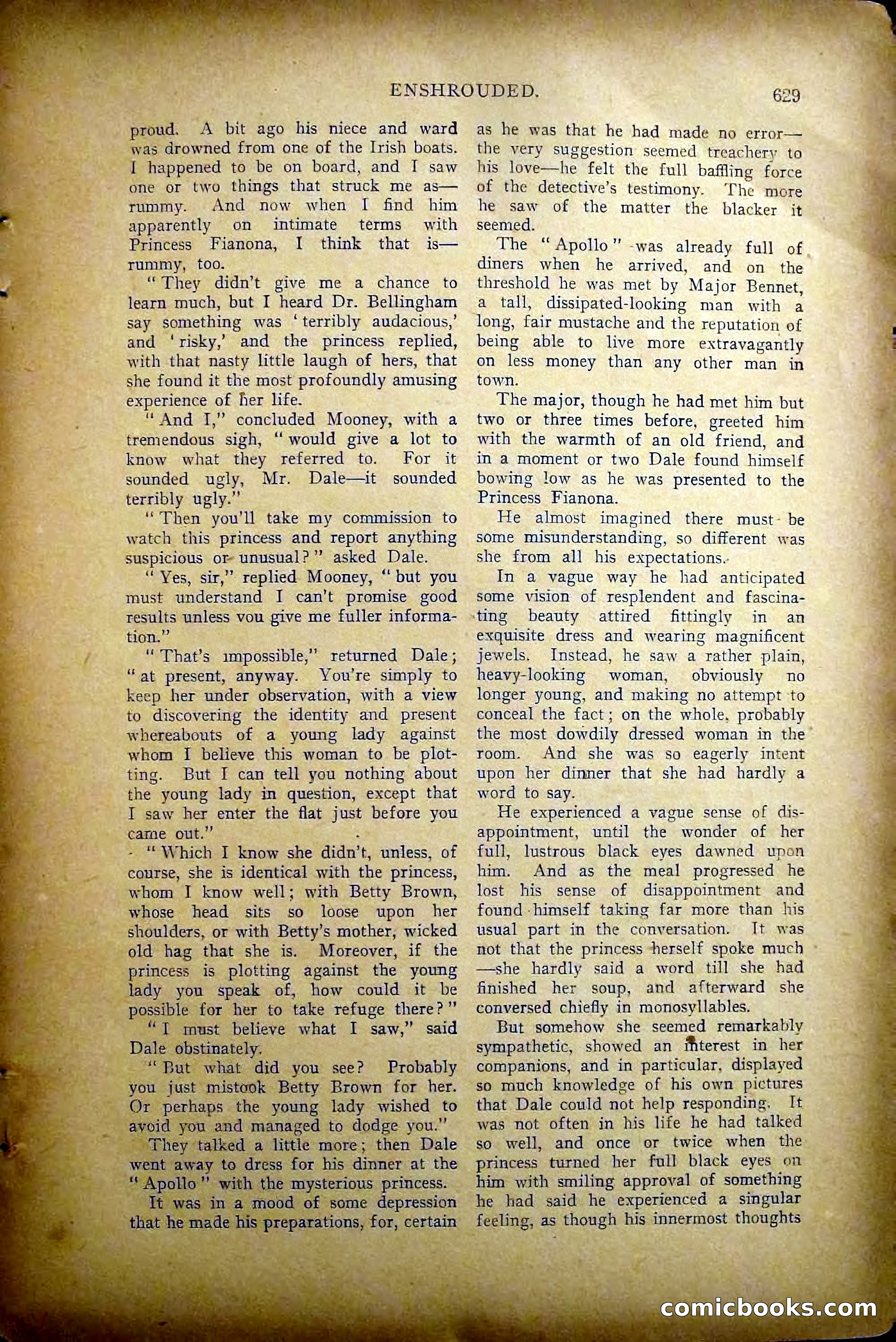 The All-Story Magazine, May 1907 — page 37 of 194