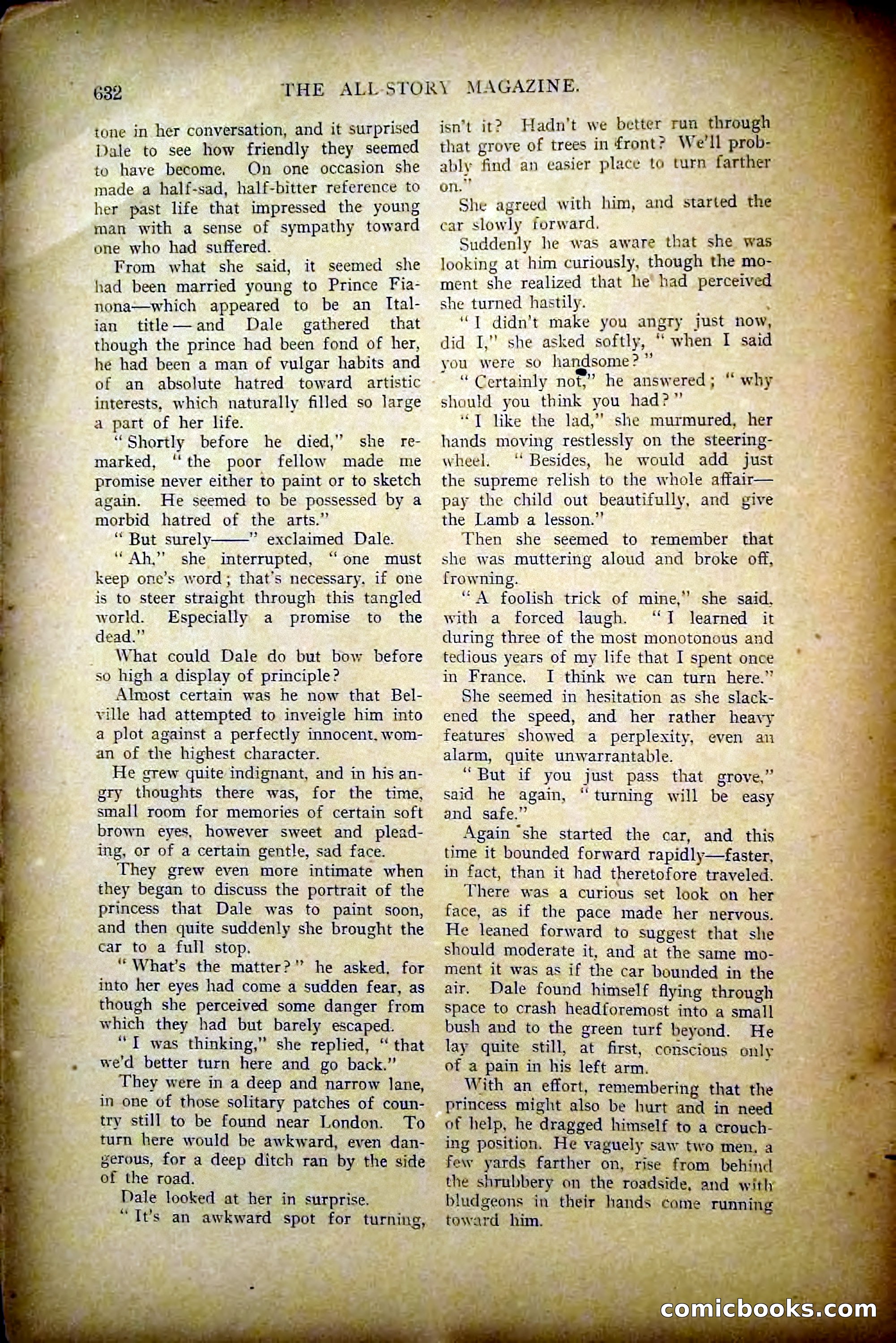 The All-Story Magazine, May 1907 — page 40 of 194