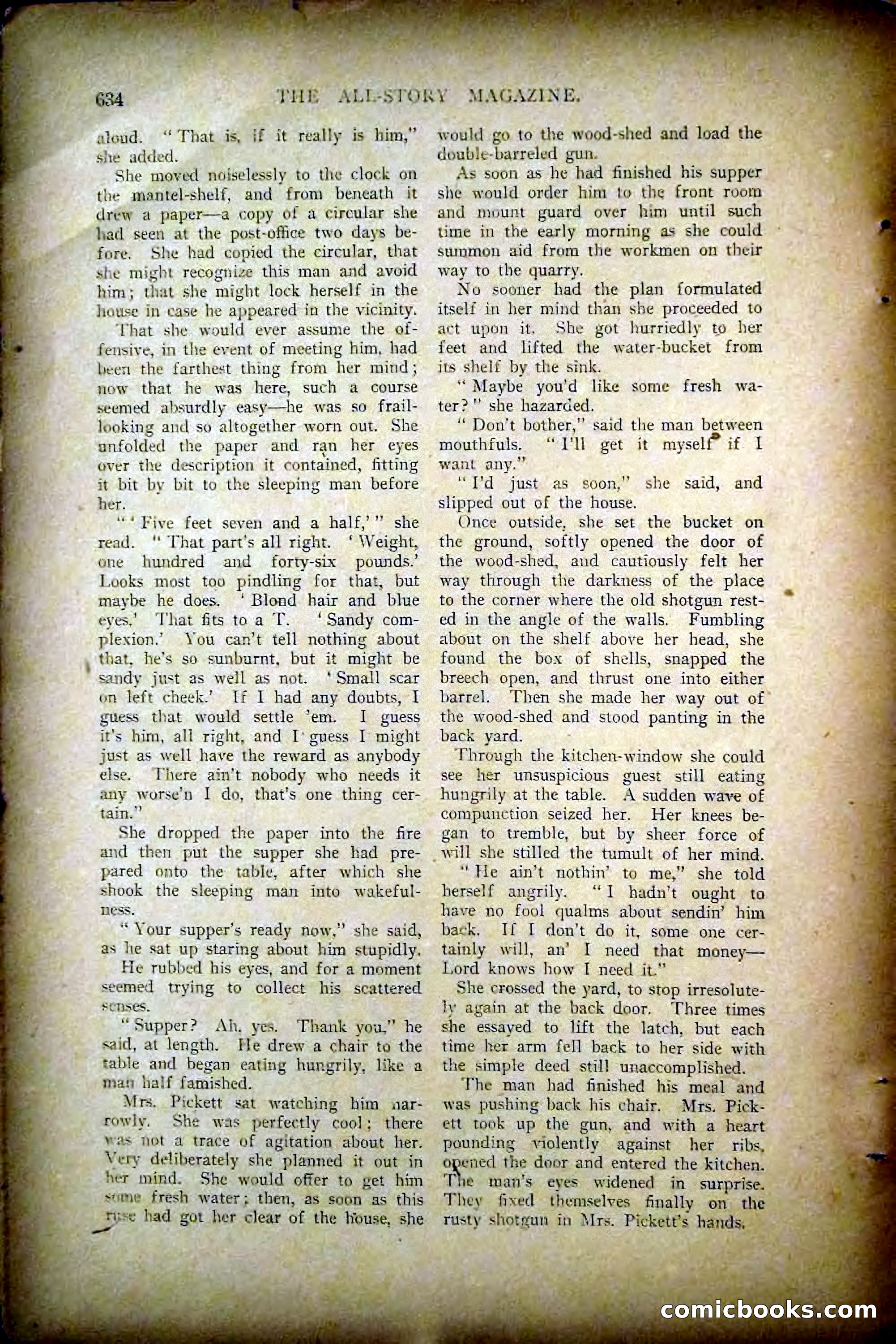 The All-Story Magazine, May 1907 — page 42 of 194
