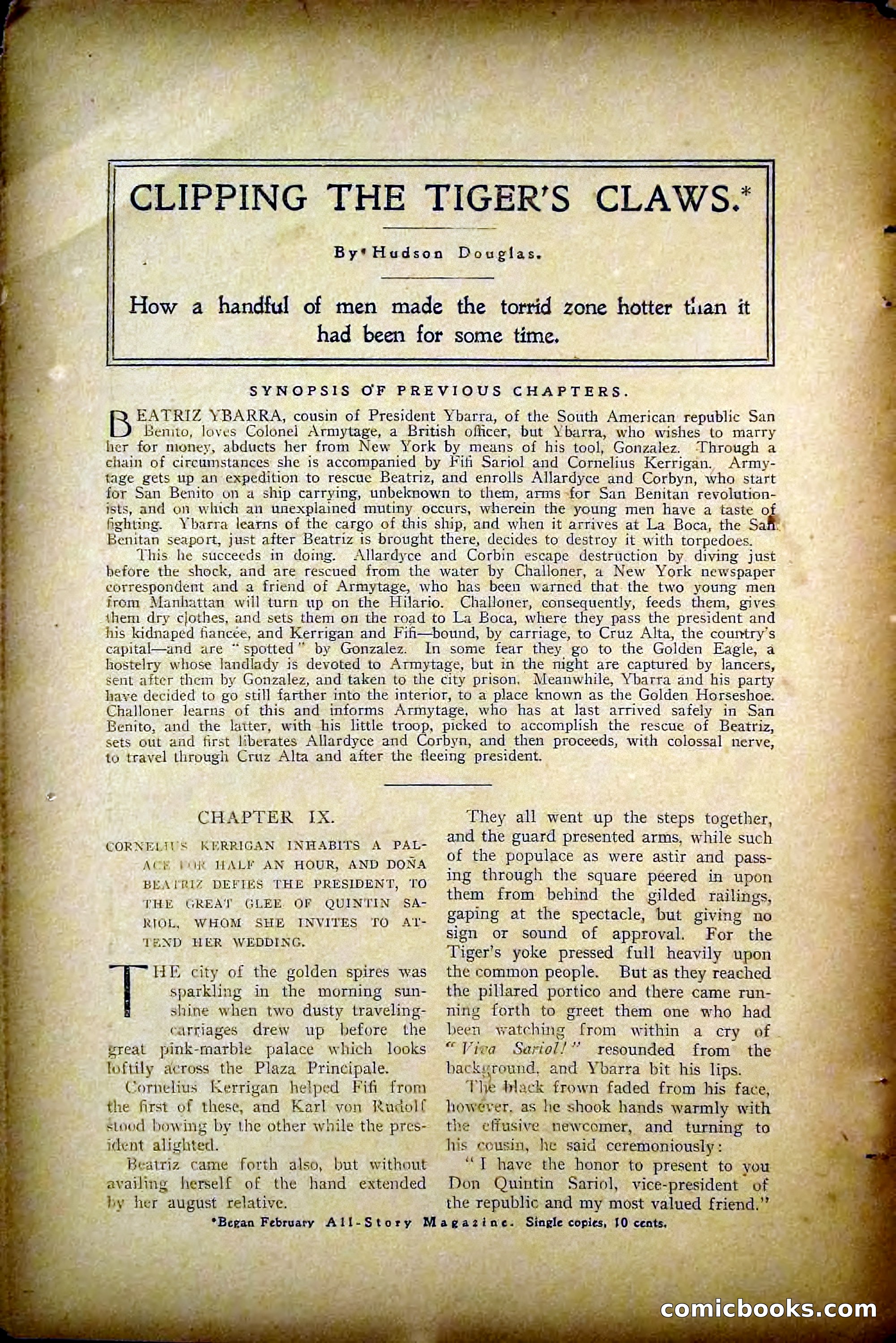 The All-Story Magazine, May 1907 — page 44 of 194