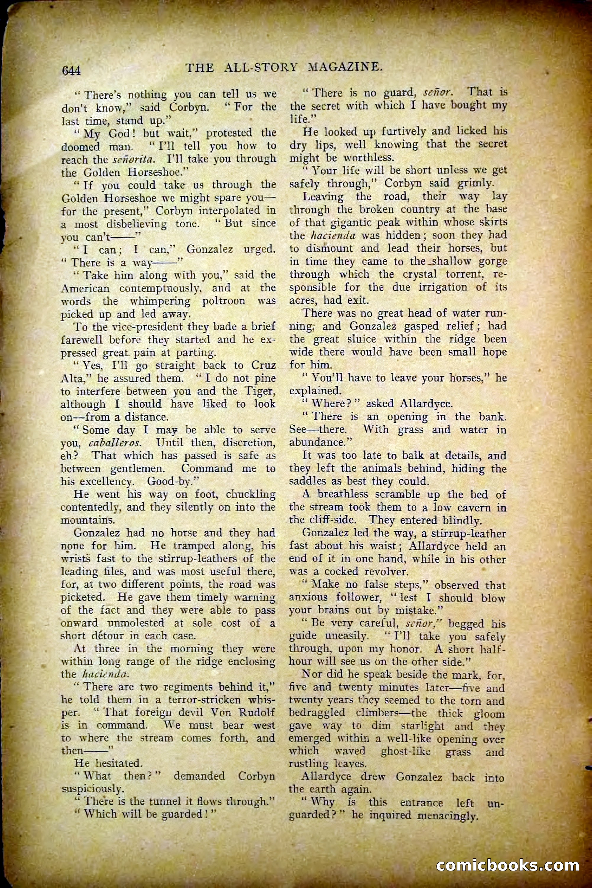 The All-Story Magazine, May 1907 — page 52 of 194