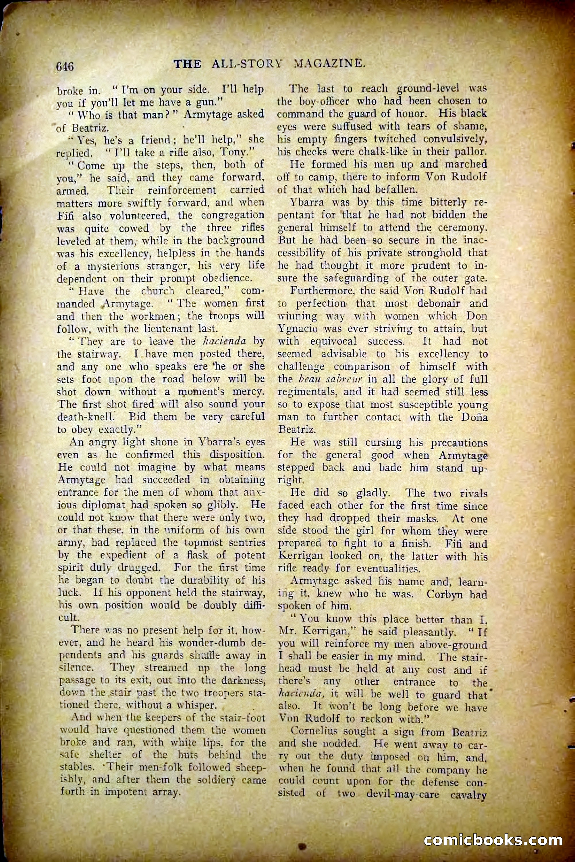 The All-Story Magazine, May 1907 — page 54 of 194