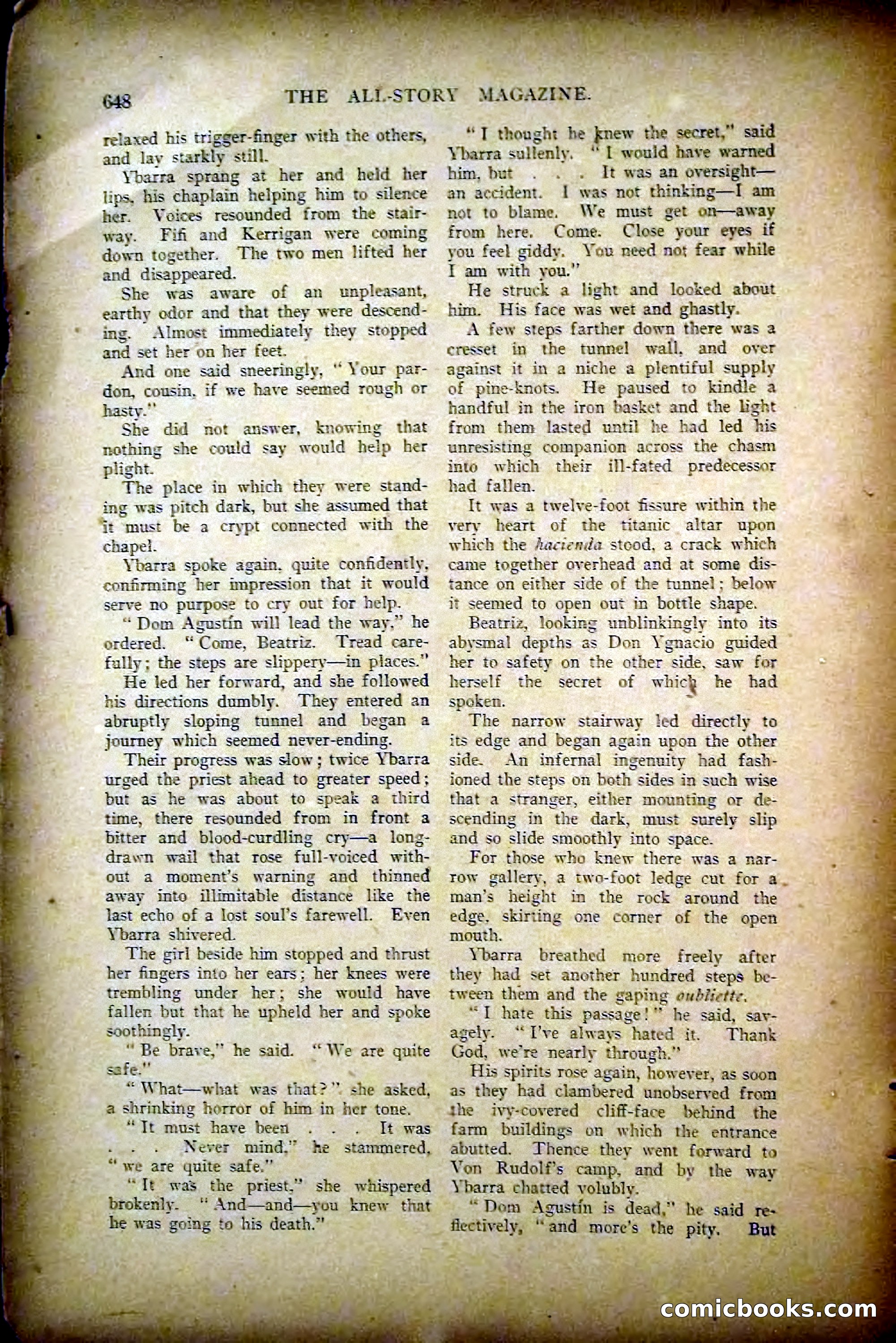 The All-Story Magazine, May 1907 — page 56 of 194