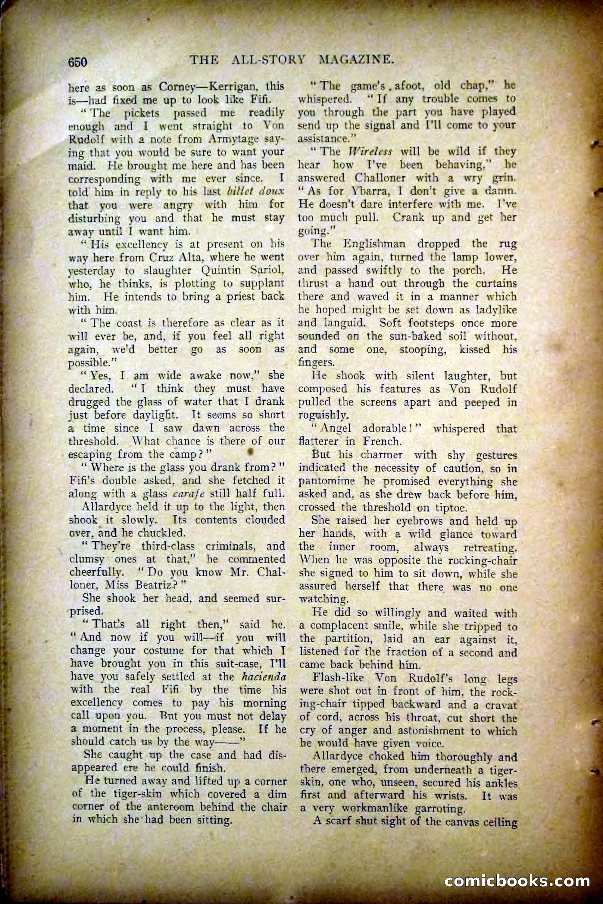 The All-Story Magazine, May 1907 — page 58 of 194