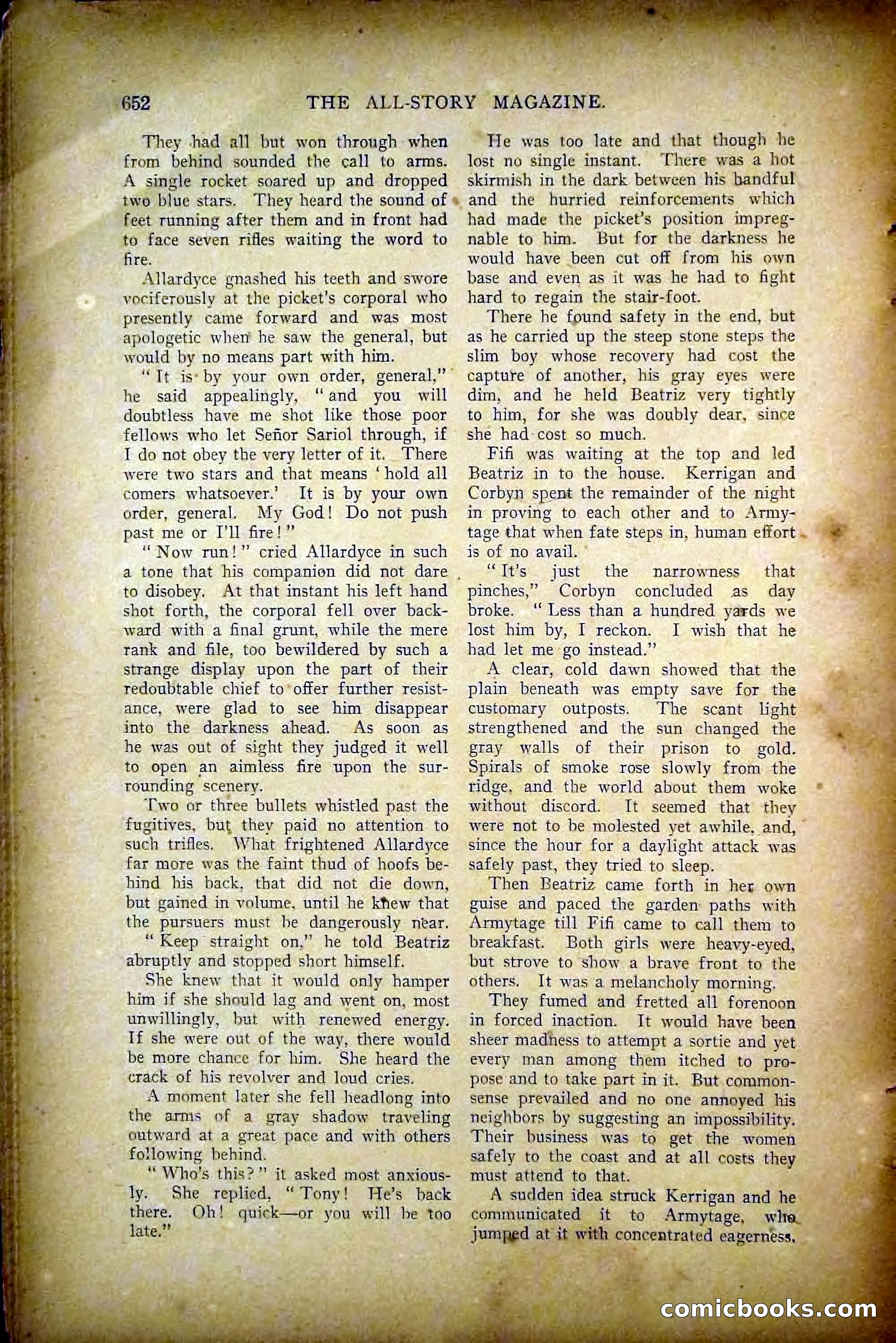 The All-Story Magazine, May 1907 — page 60 of 194