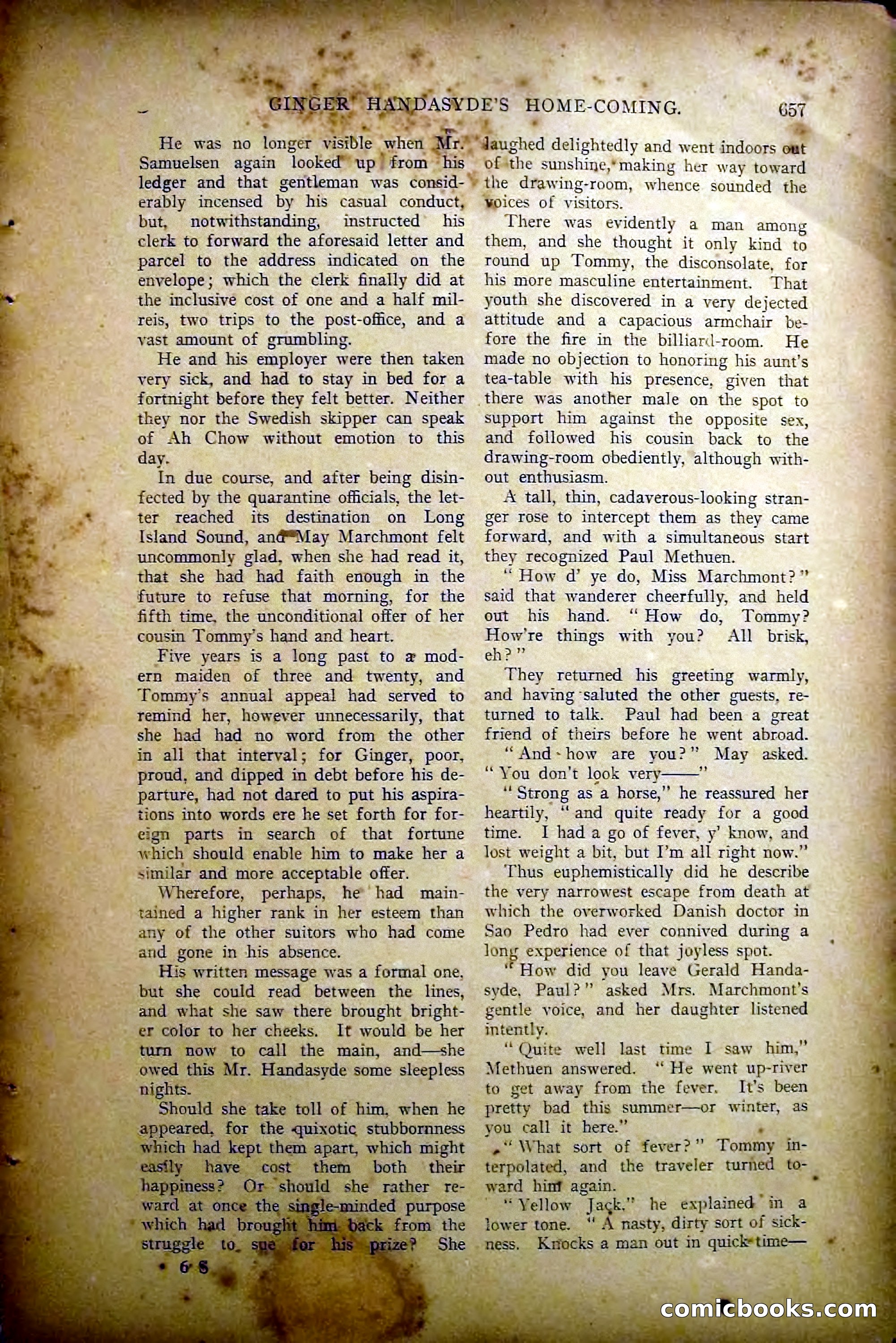 The All-Story Magazine, May 1907 — page 65 of 194
