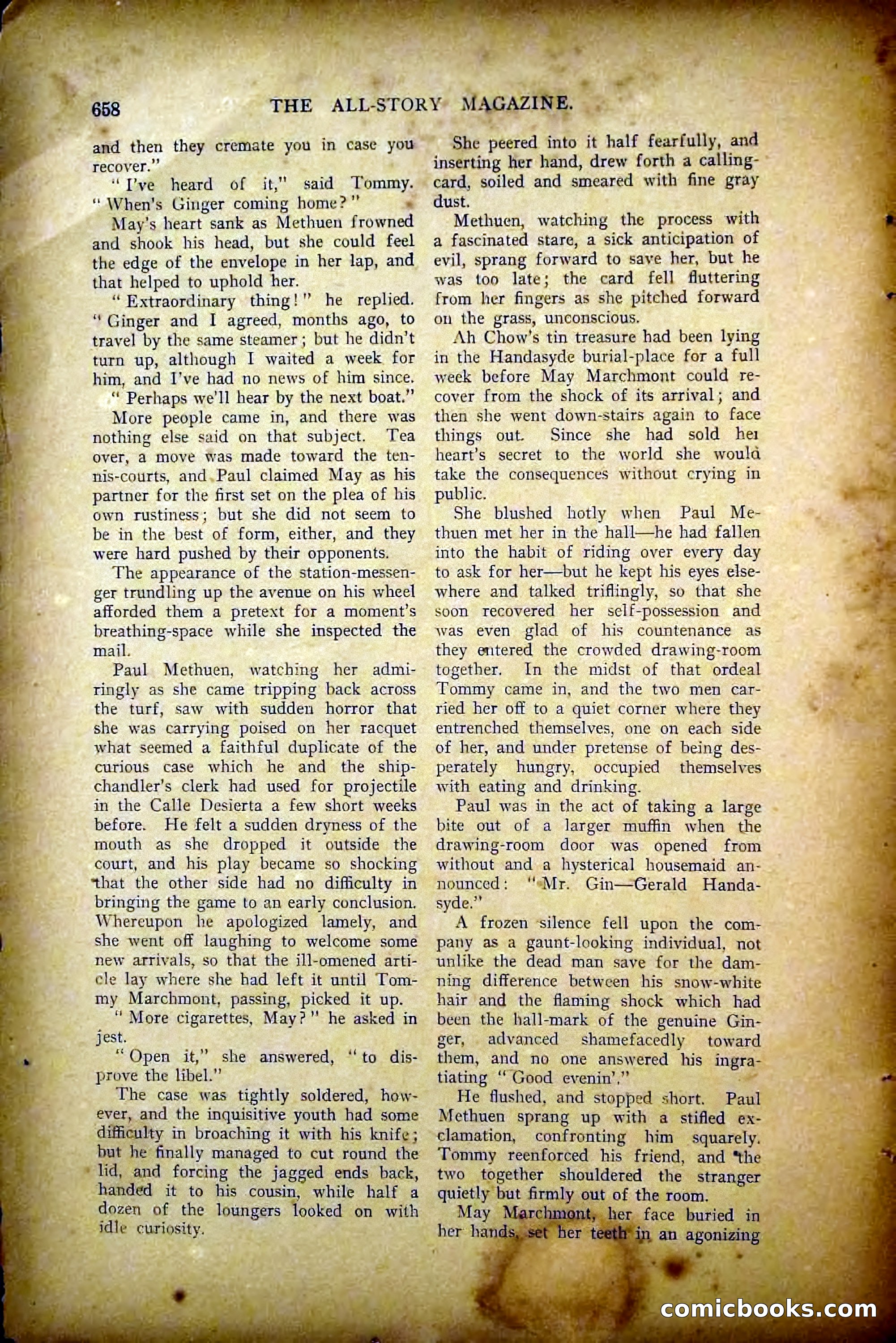 The All-Story Magazine, May 1907 — page 66 of 194