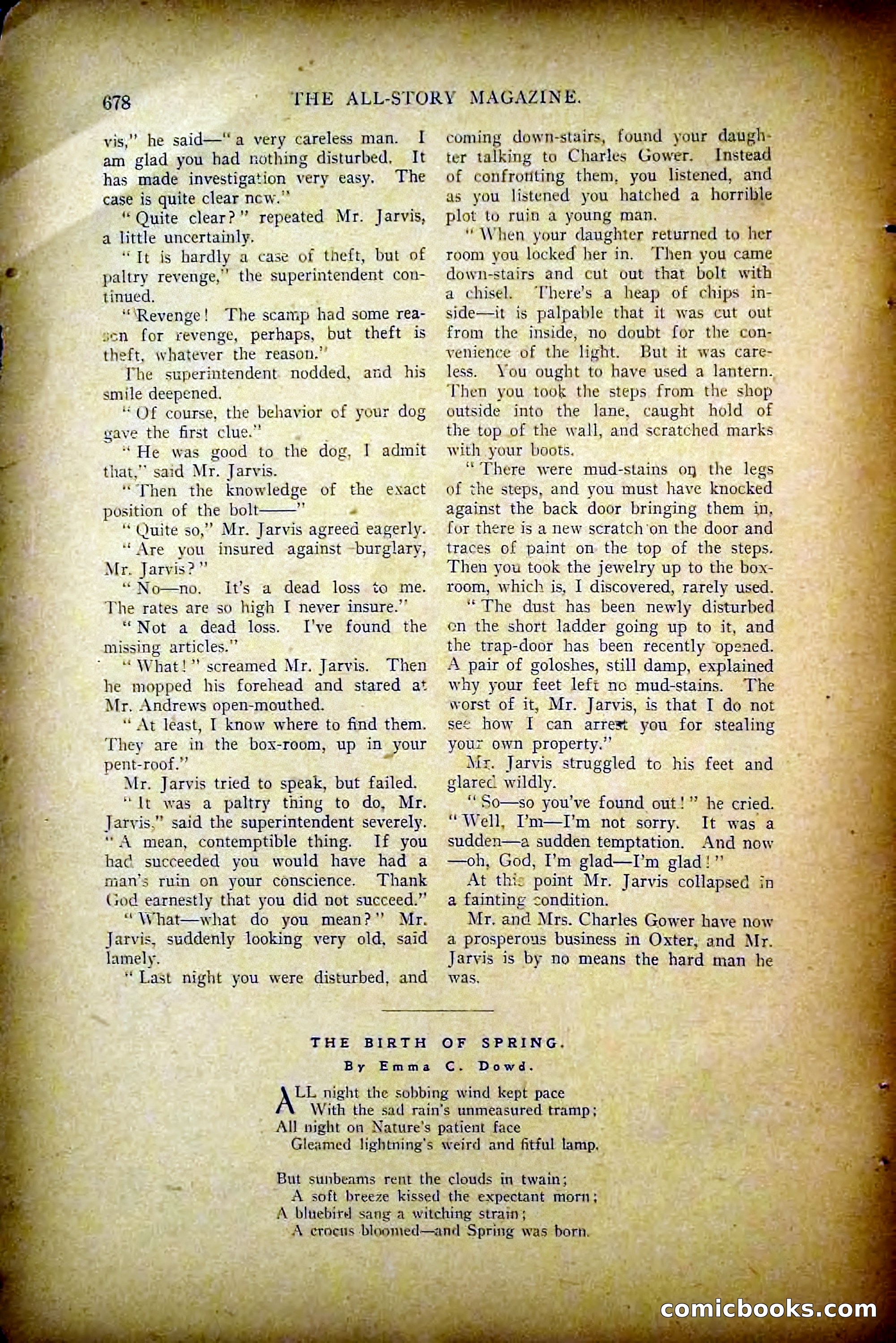 The All-Story Magazine, May 1907 — page 86 of 194
