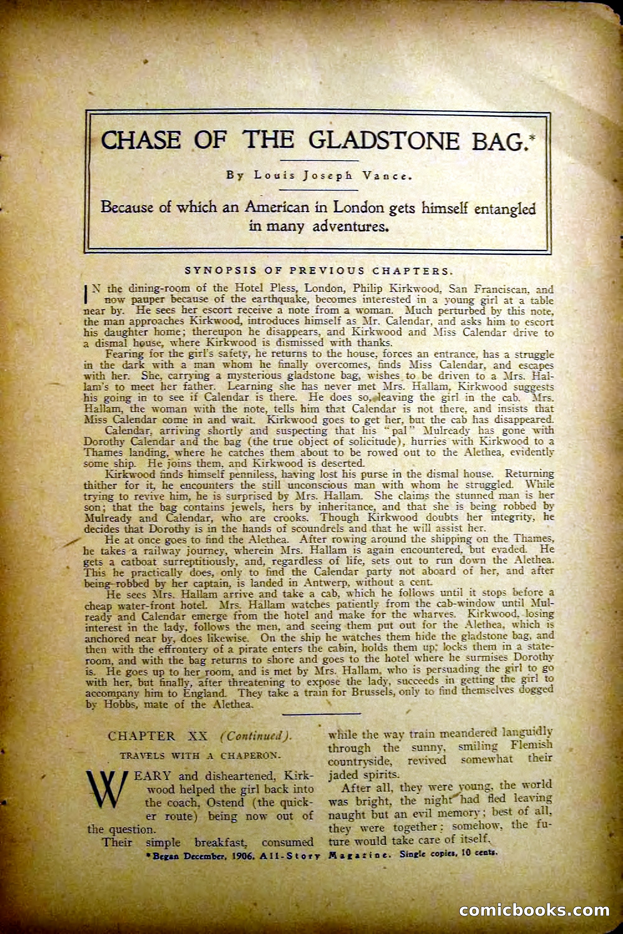 The All-Story Magazine, May 1907 — page 87 of 194
