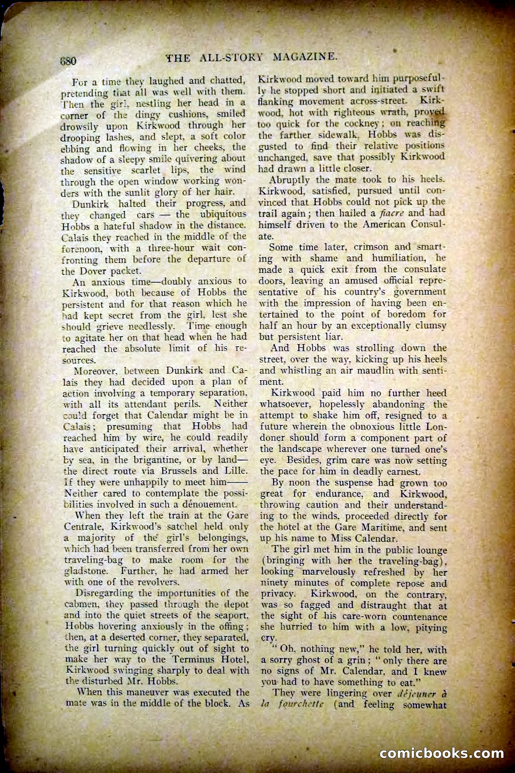 The All-Story Magazine, May 1907 — page 88 of 194