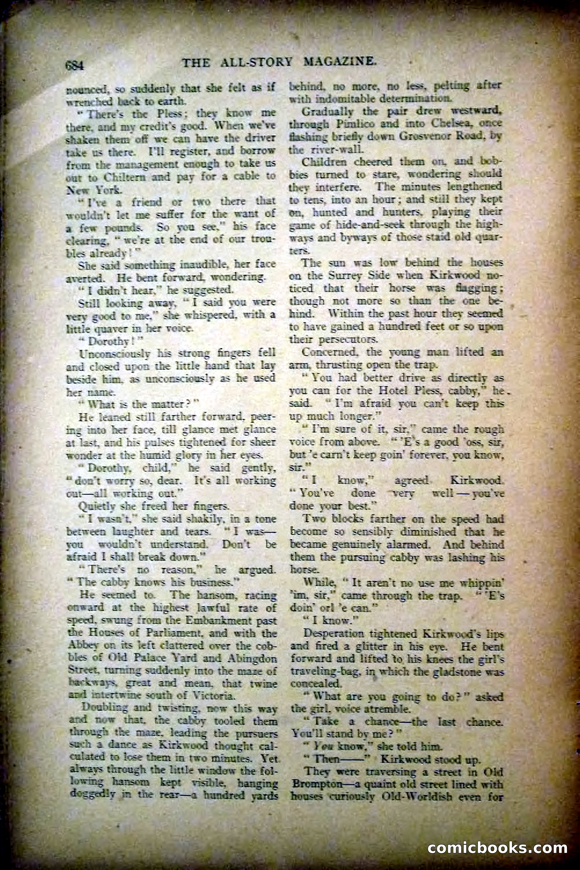 The All-Story Magazine, May 1907 — page 92 of 194