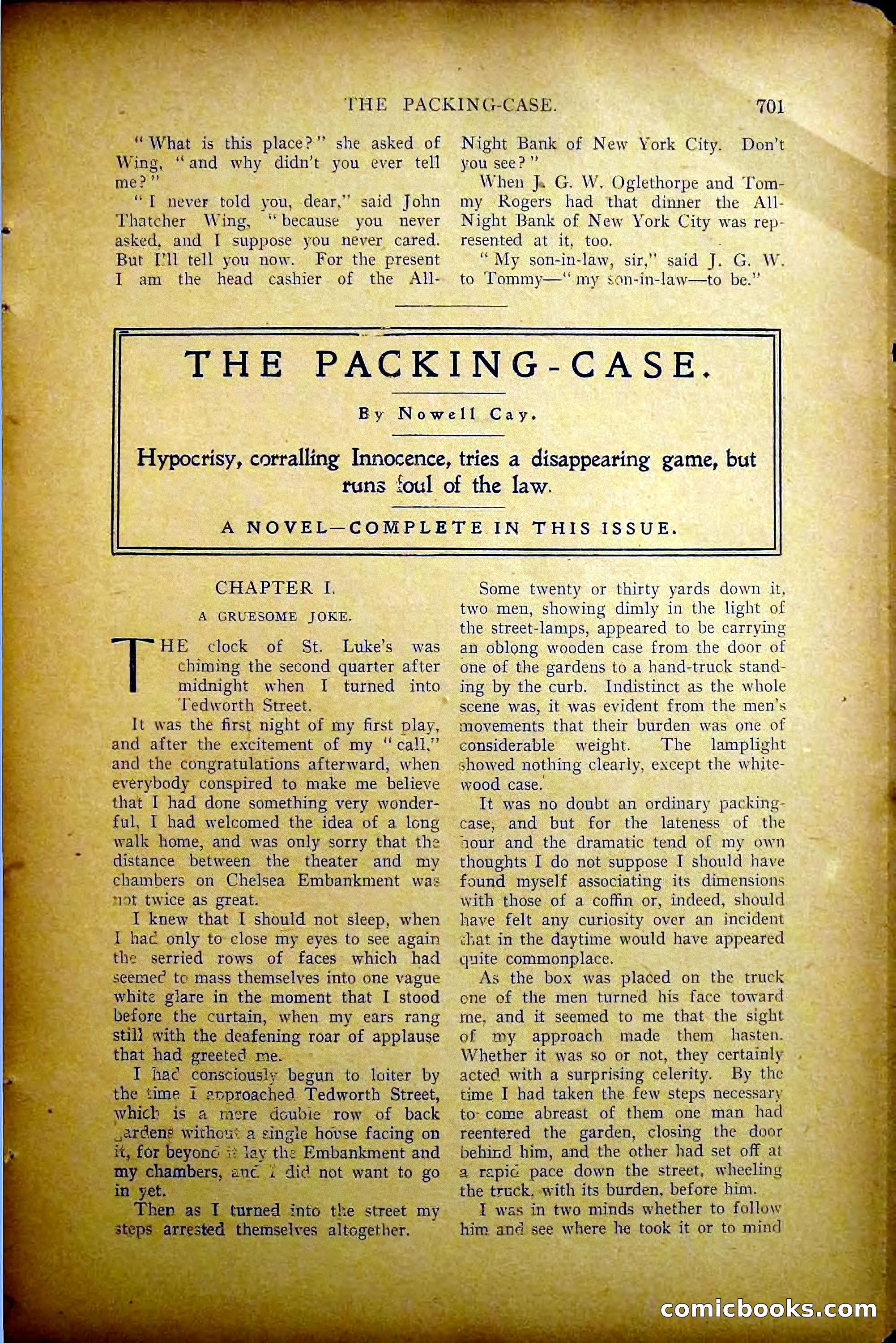 The All-Story Magazine, May 1907 — page 109 of 194