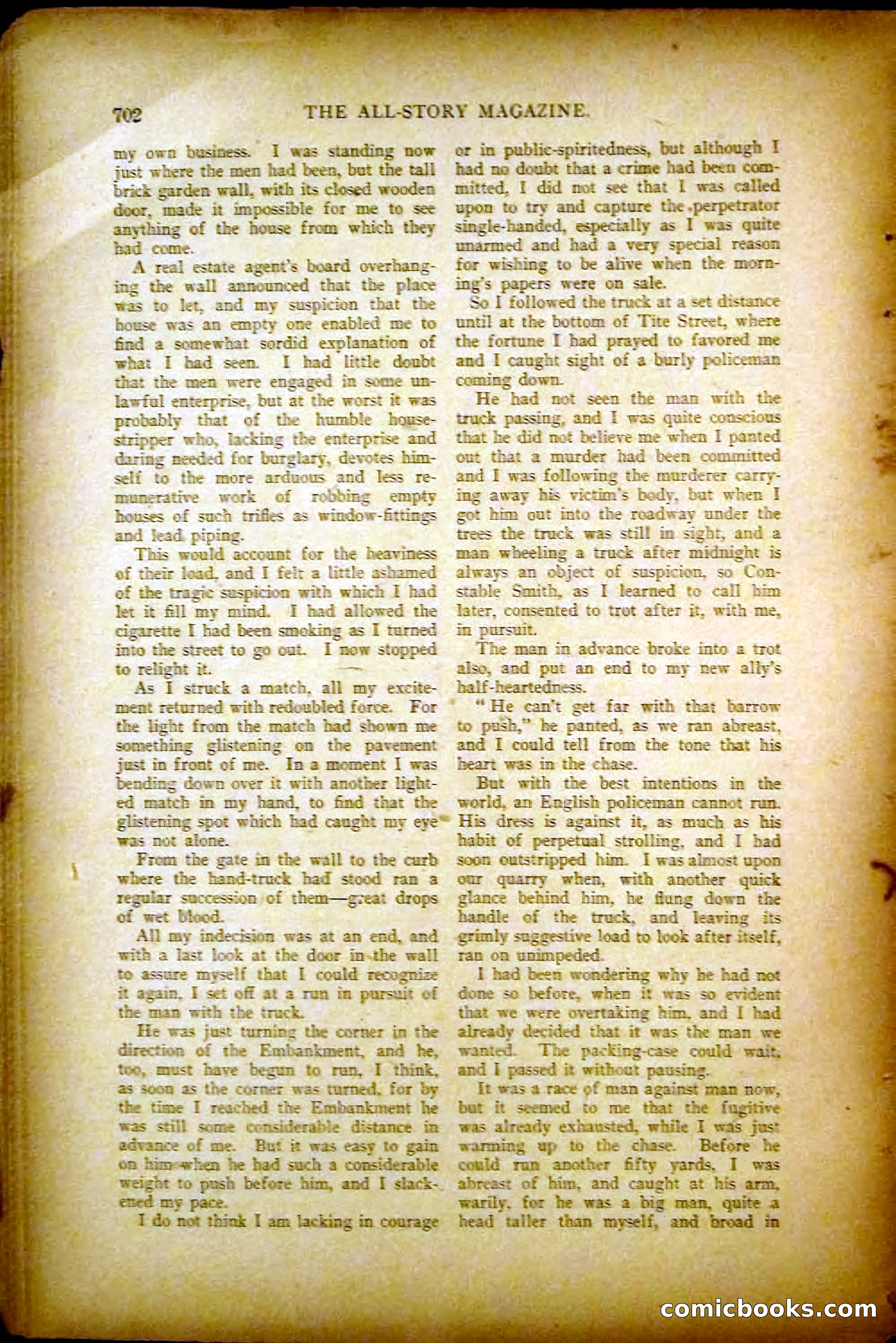 The All-Story Magazine, May 1907 — page 110 of 194