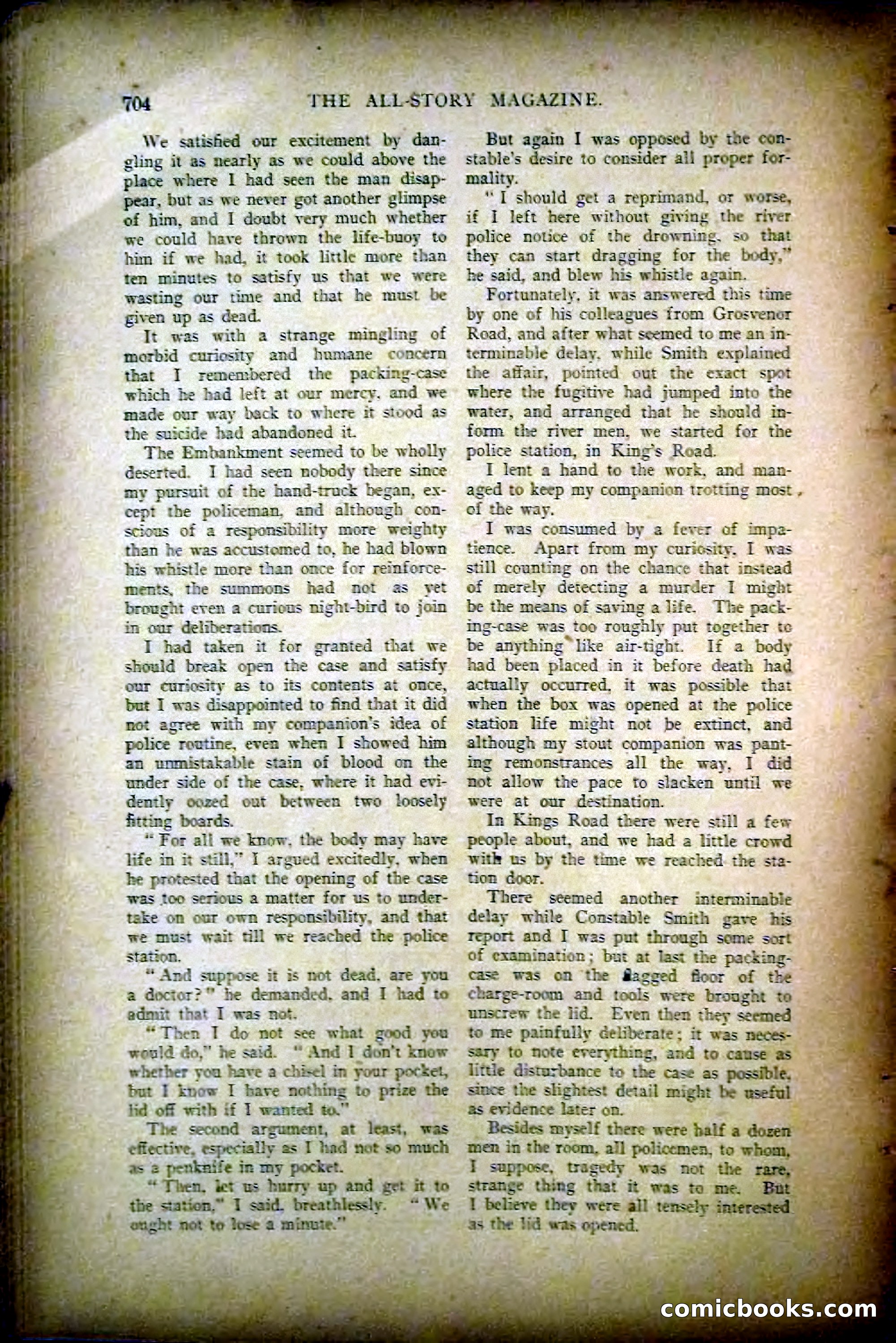 The All-Story Magazine, May 1907 — page 112 of 194