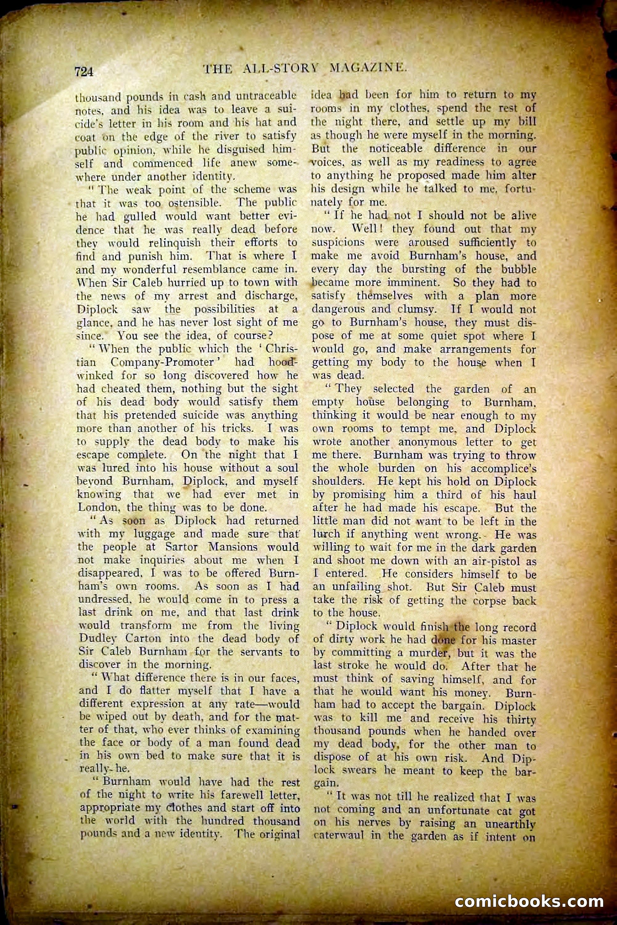 The All-Story Magazine, May 1907 — page 132 of 194