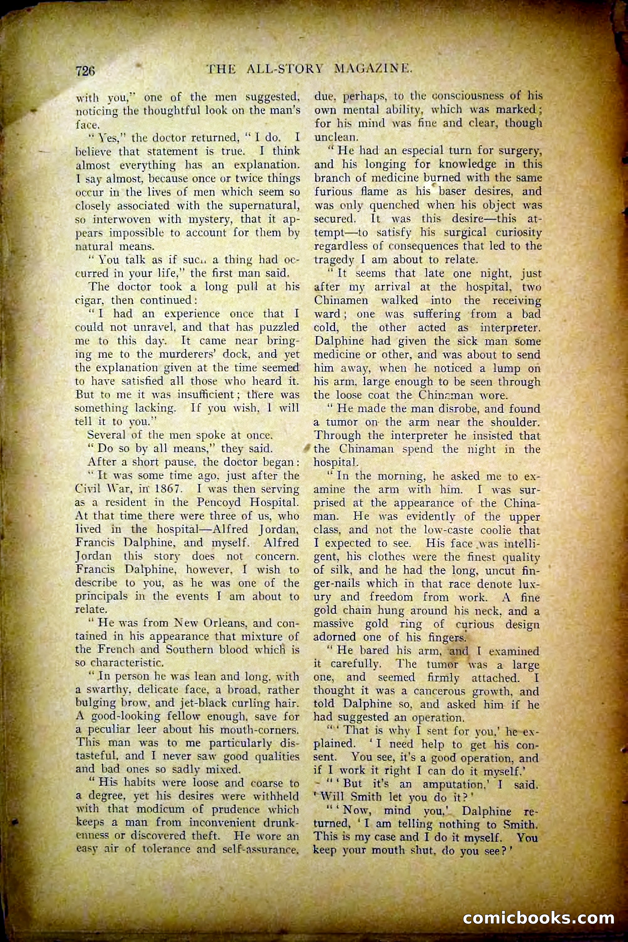 The All-Story Magazine, May 1907 — page 134 of 194