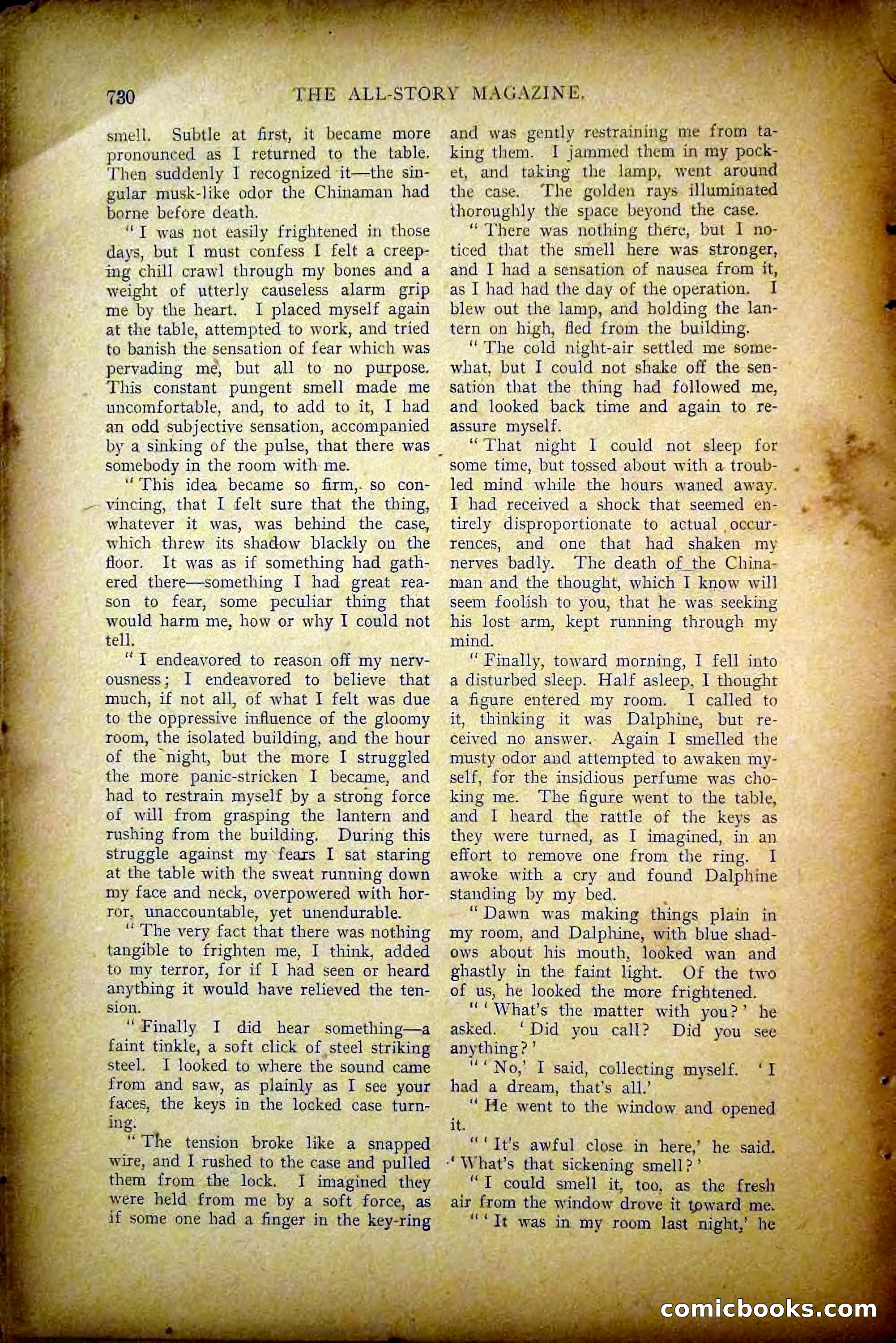 The All-Story Magazine, May 1907 — page 138 of 194